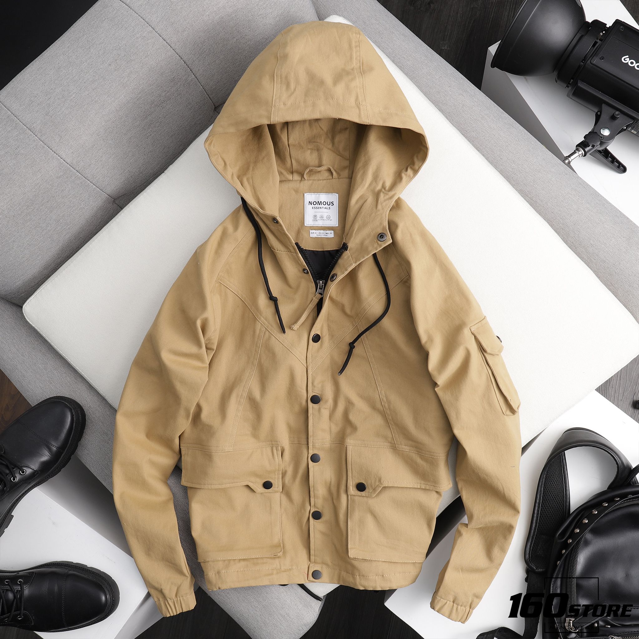 Áo khoác parka NOMOUS ESSENTIALS cargo