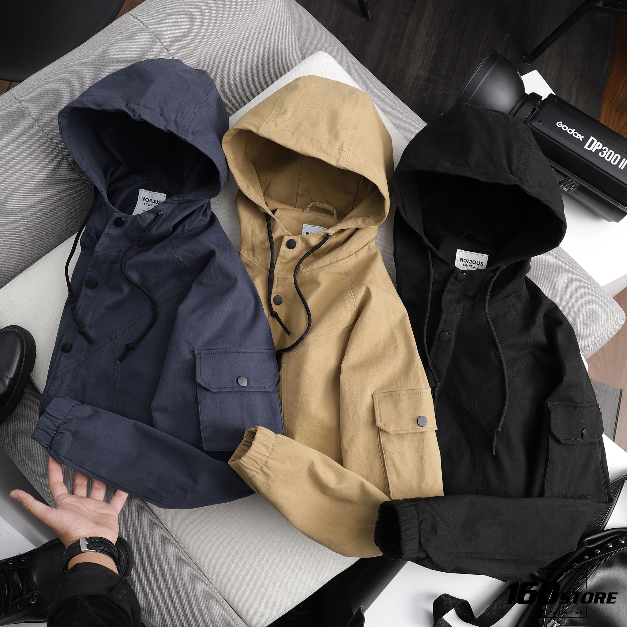 Áo khoác parka NOMOUS ESSENTIALS cargo