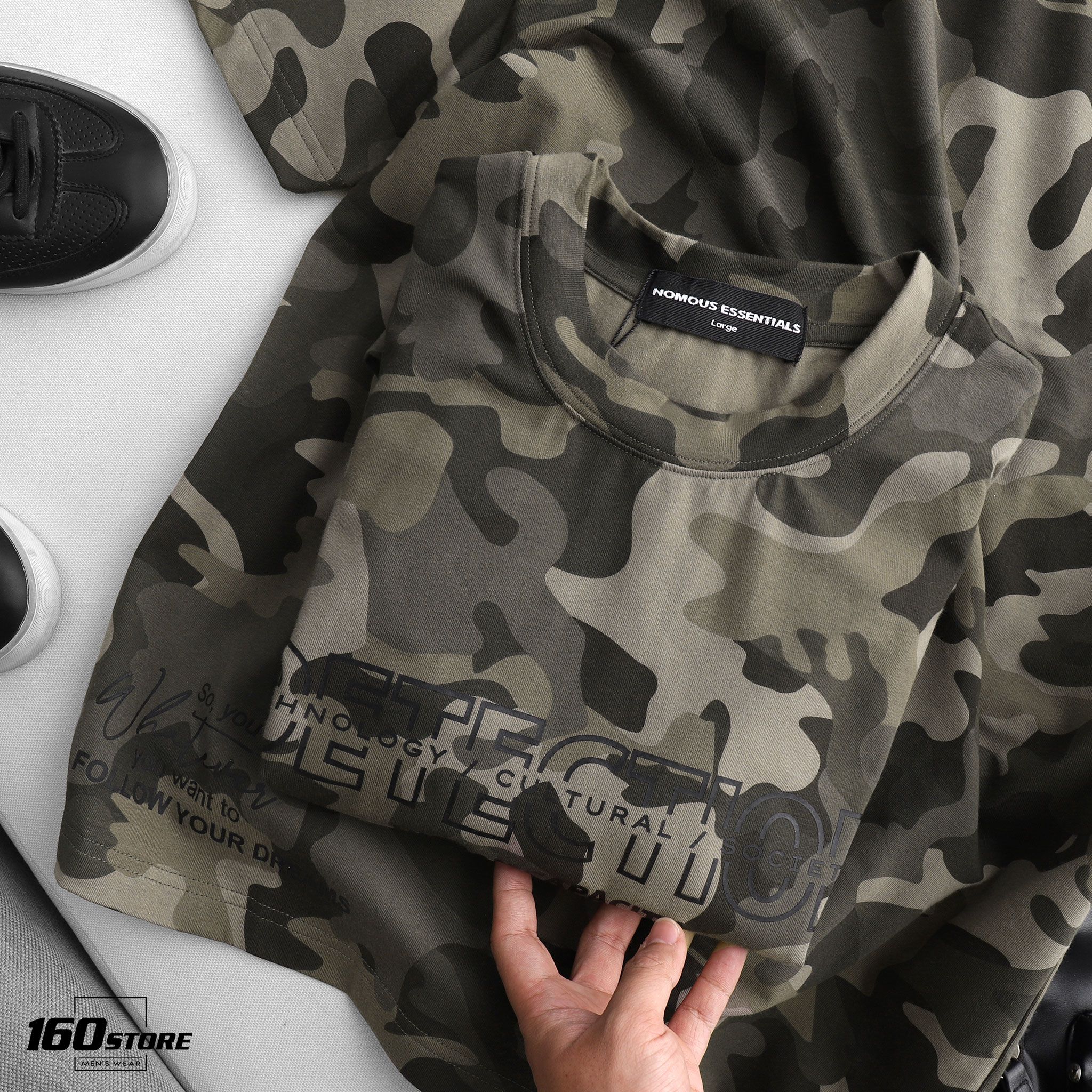 Áo thun NOMOUS ESSENTIALS Camo Detection