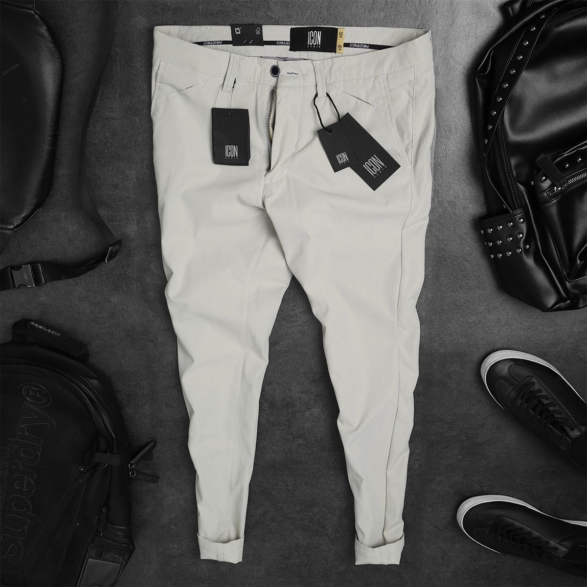 Quần kaki ICON DENIM slim