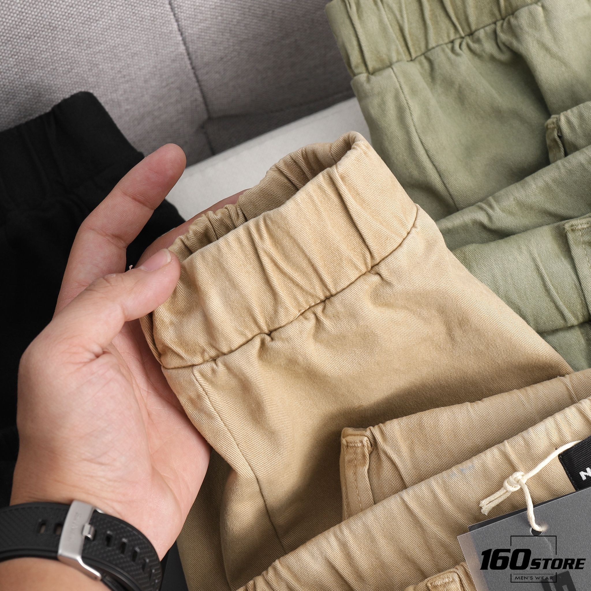 Quần Jogger kaki NOMOUS ESSENTIALS ss21