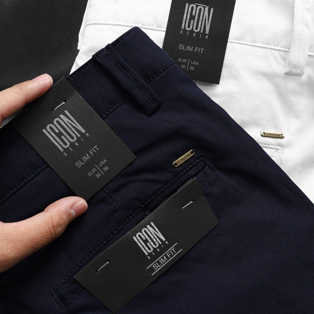 Quần kaki ICON DENIM slim