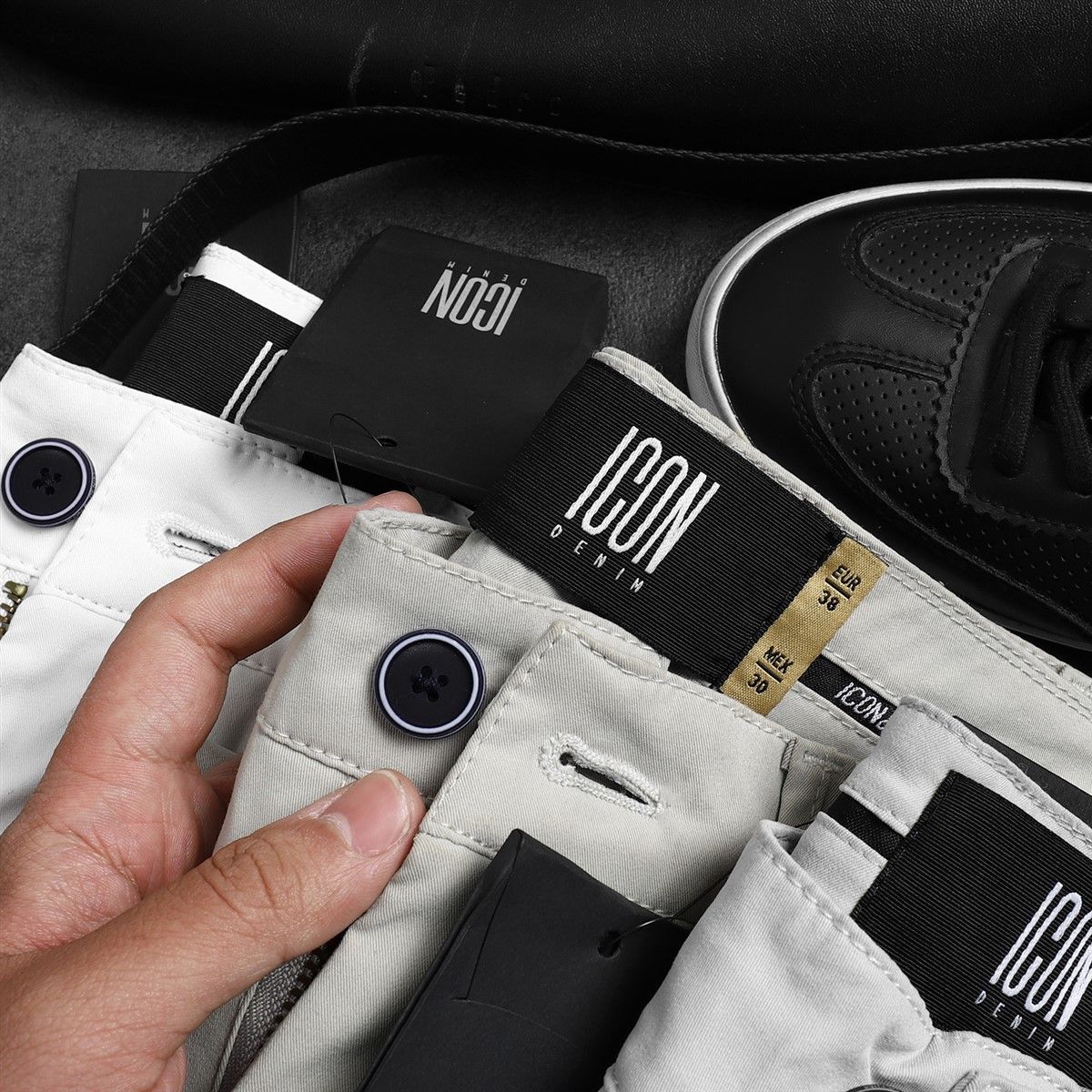 Quần kaki ICON DENIM slim
