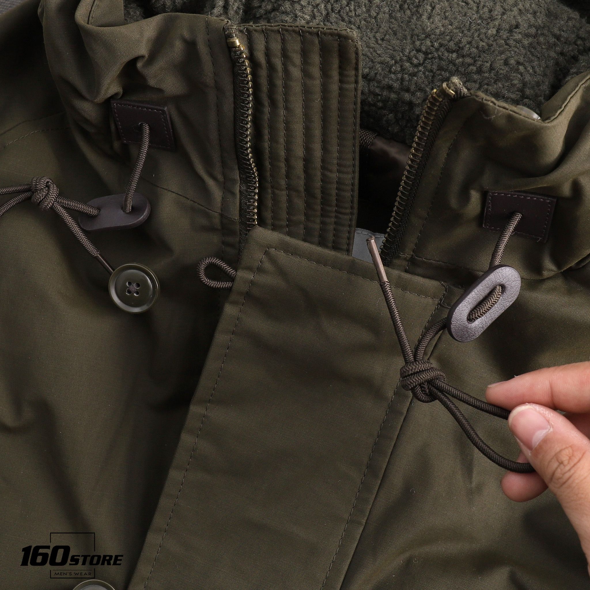 Áo khoác M.N.G Parka winter ss20