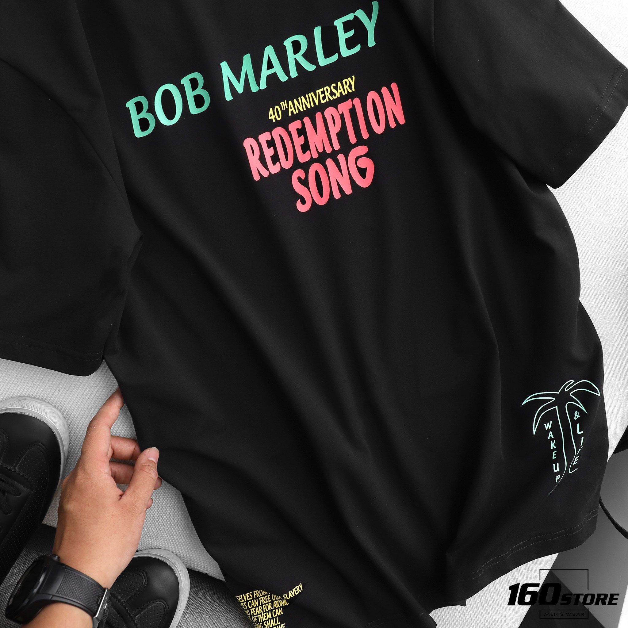 Áo thun P.B Bob Marley