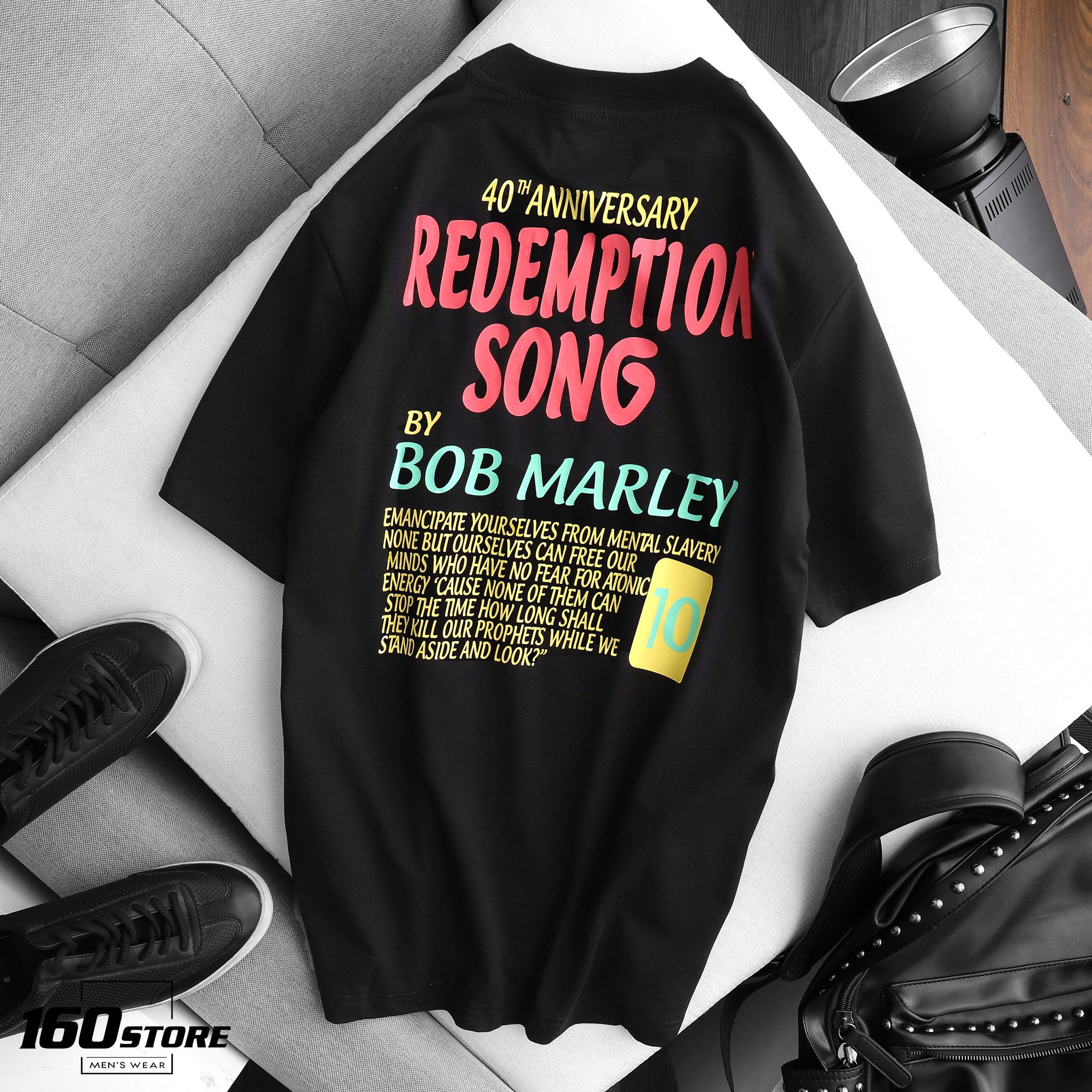 Áo thun P.B Bob Marley