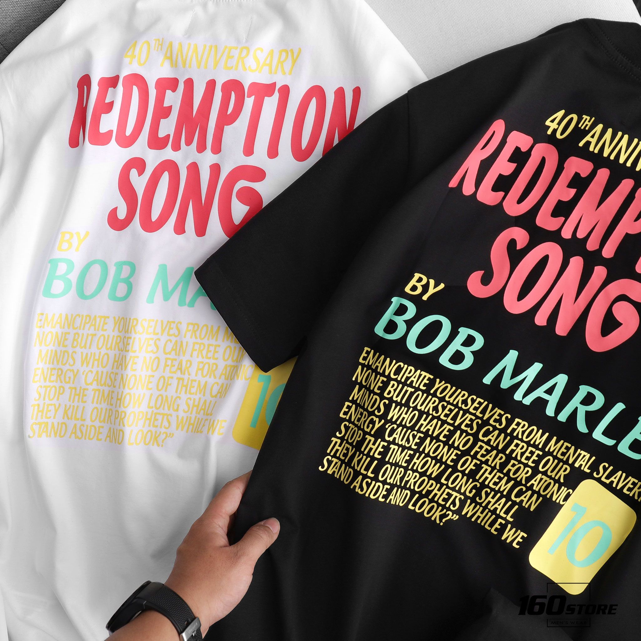 Áo thun P.B Bob Marley
