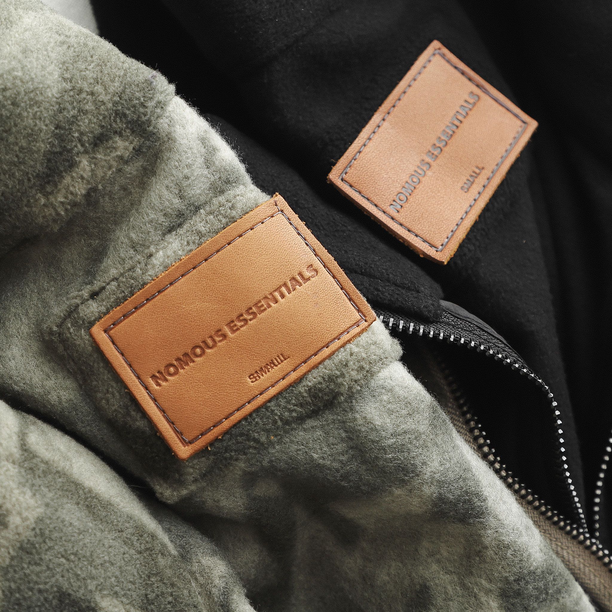 Áo khoác nỉ NOMOUS ESSENTIALS fleece fabric