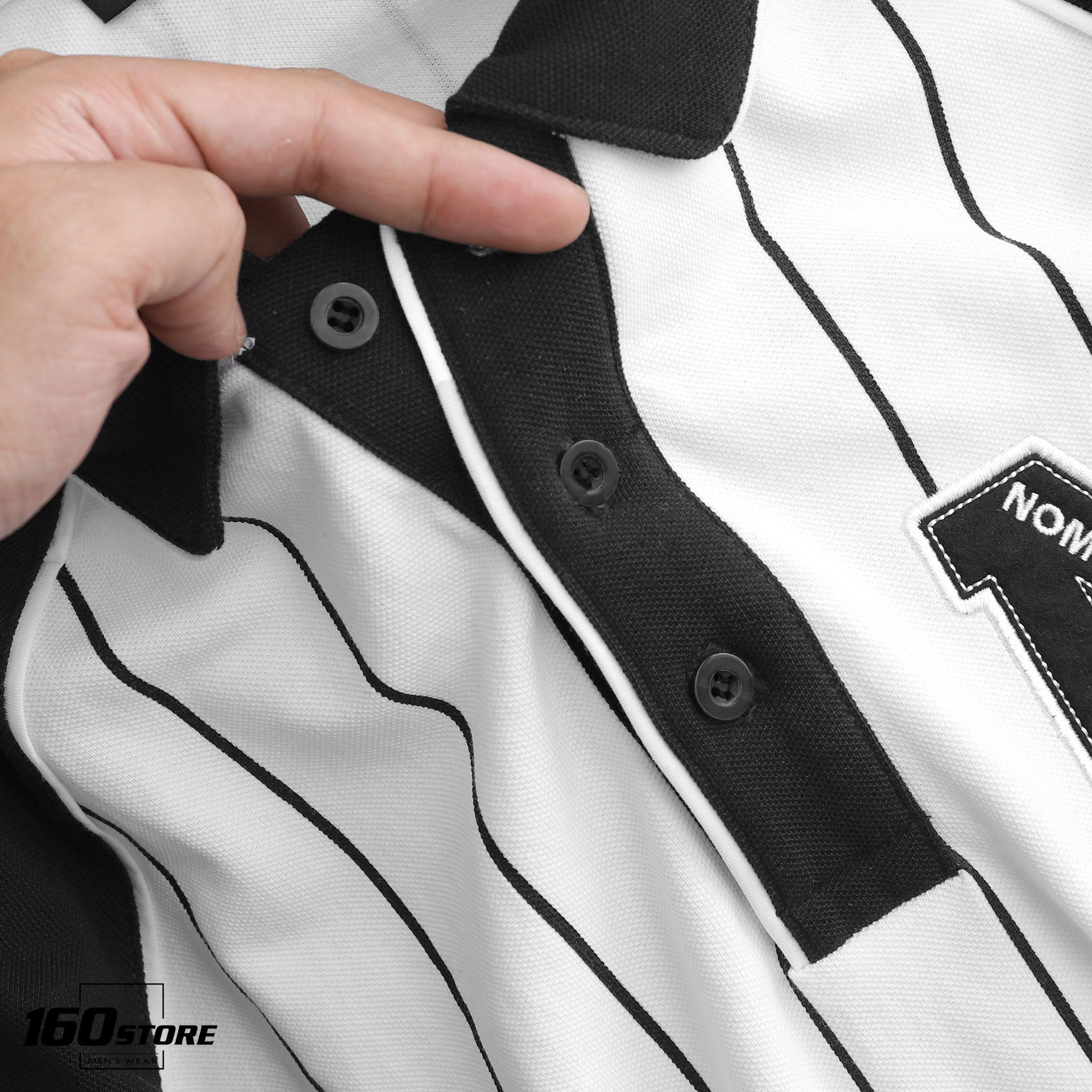 Áo polo NOMOUS ESSENTIALS striped