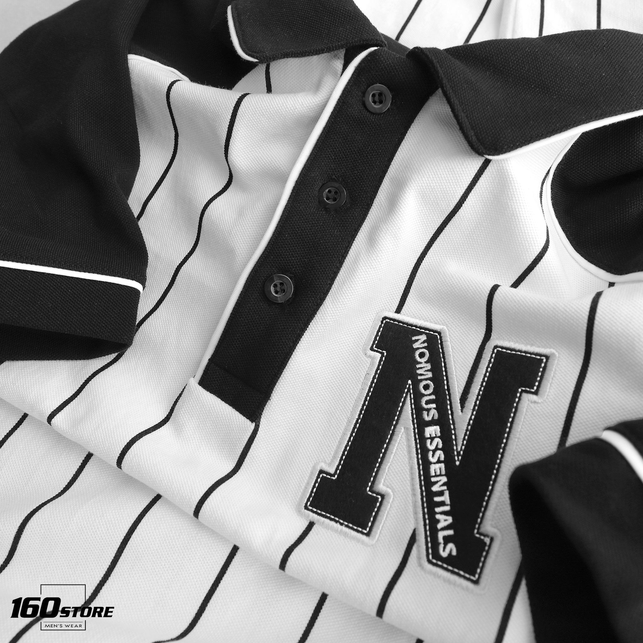 Áo polo NOMOUS ESSENTIALS striped