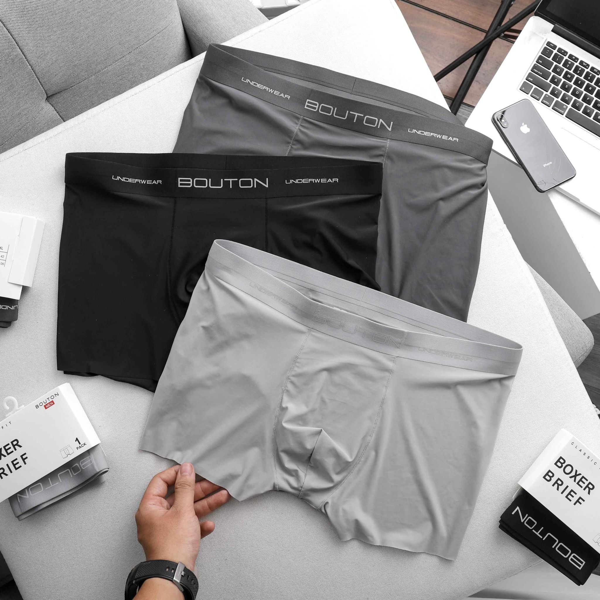 Quần Boxer BOUTON Coolmax Polyester Fabric