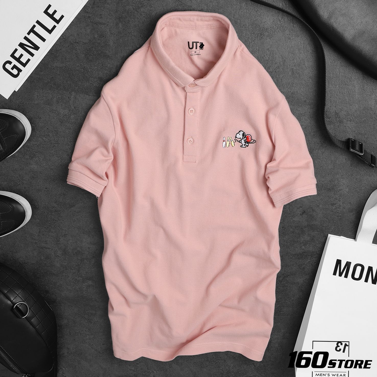 Áo polo UL0 x Snoopy