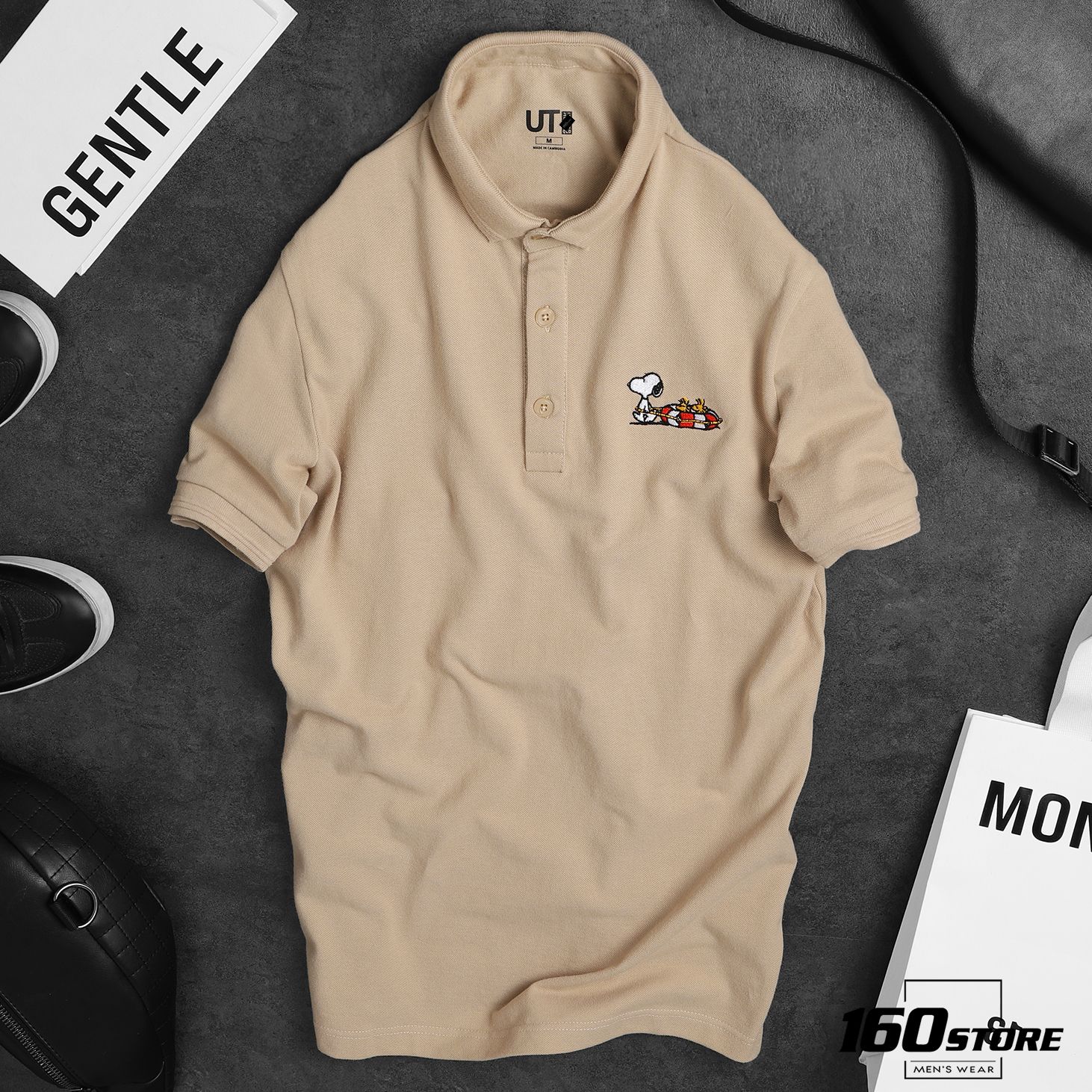 Áo polo UL0 x Snoopy