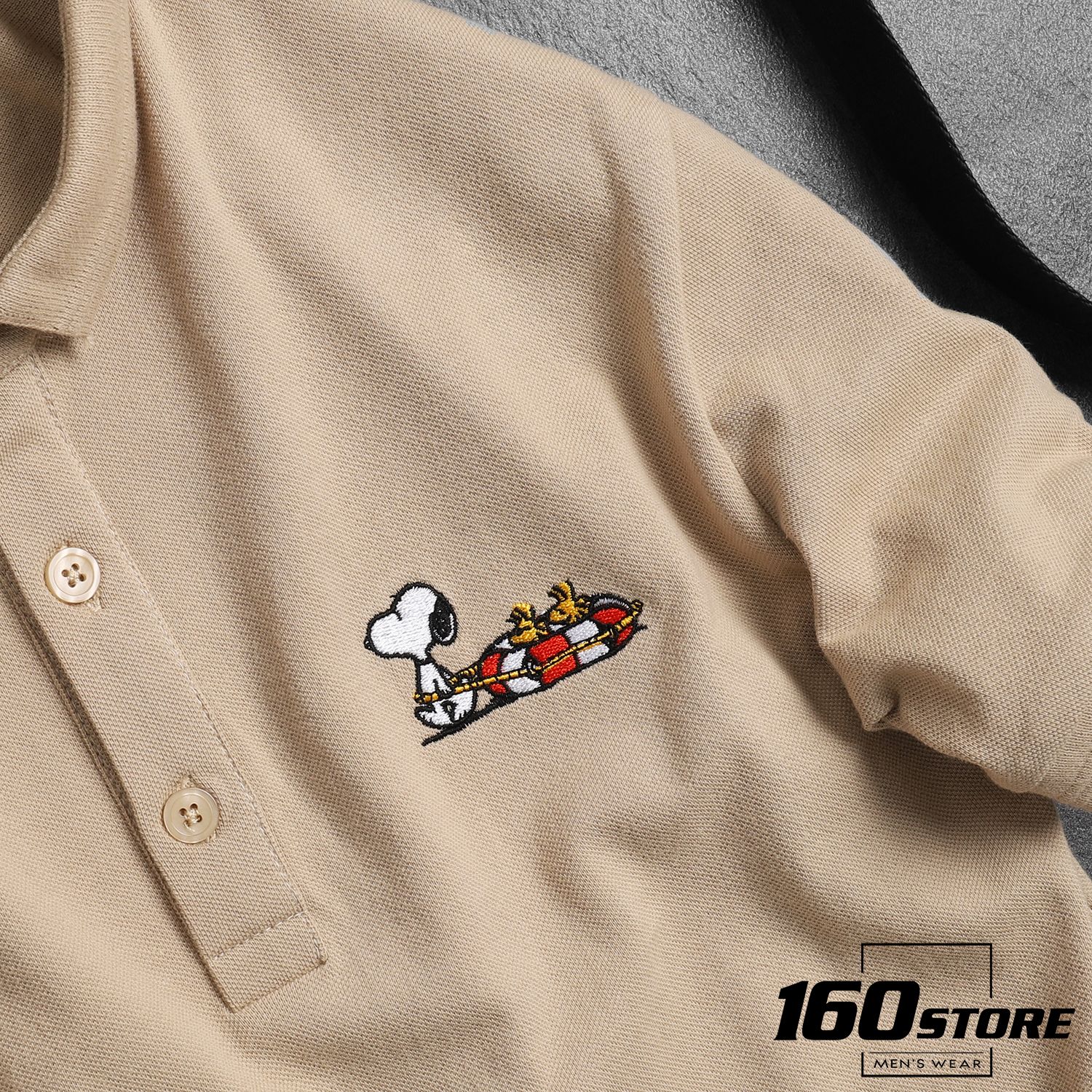 Áo polo UL0 x Snoopy