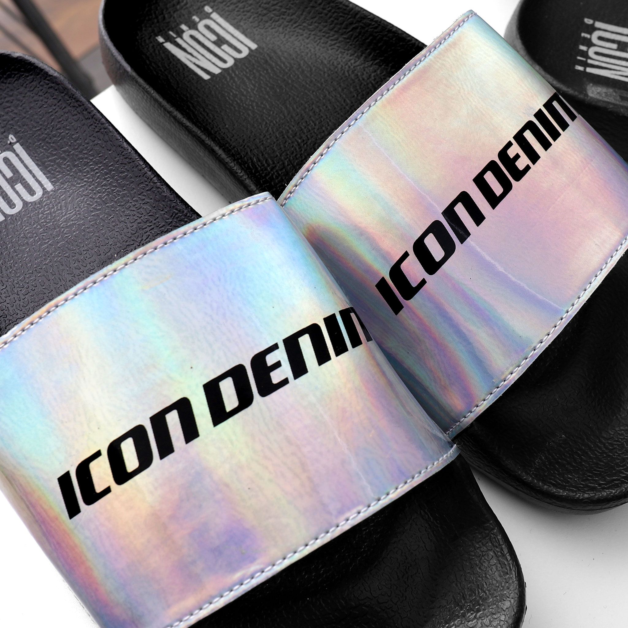Dép ICON DENIM hologram