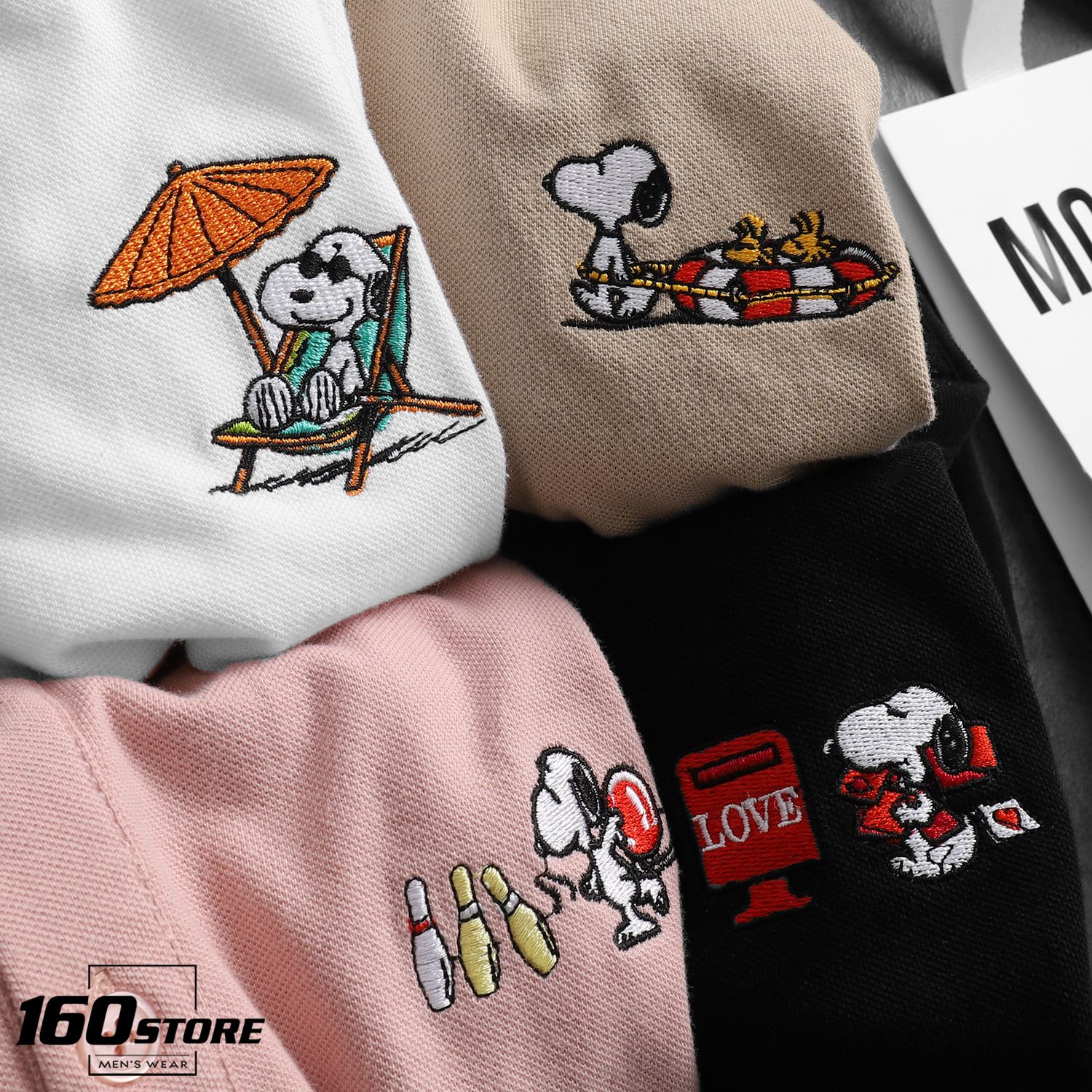 Áo polo UL0 x Snoopy