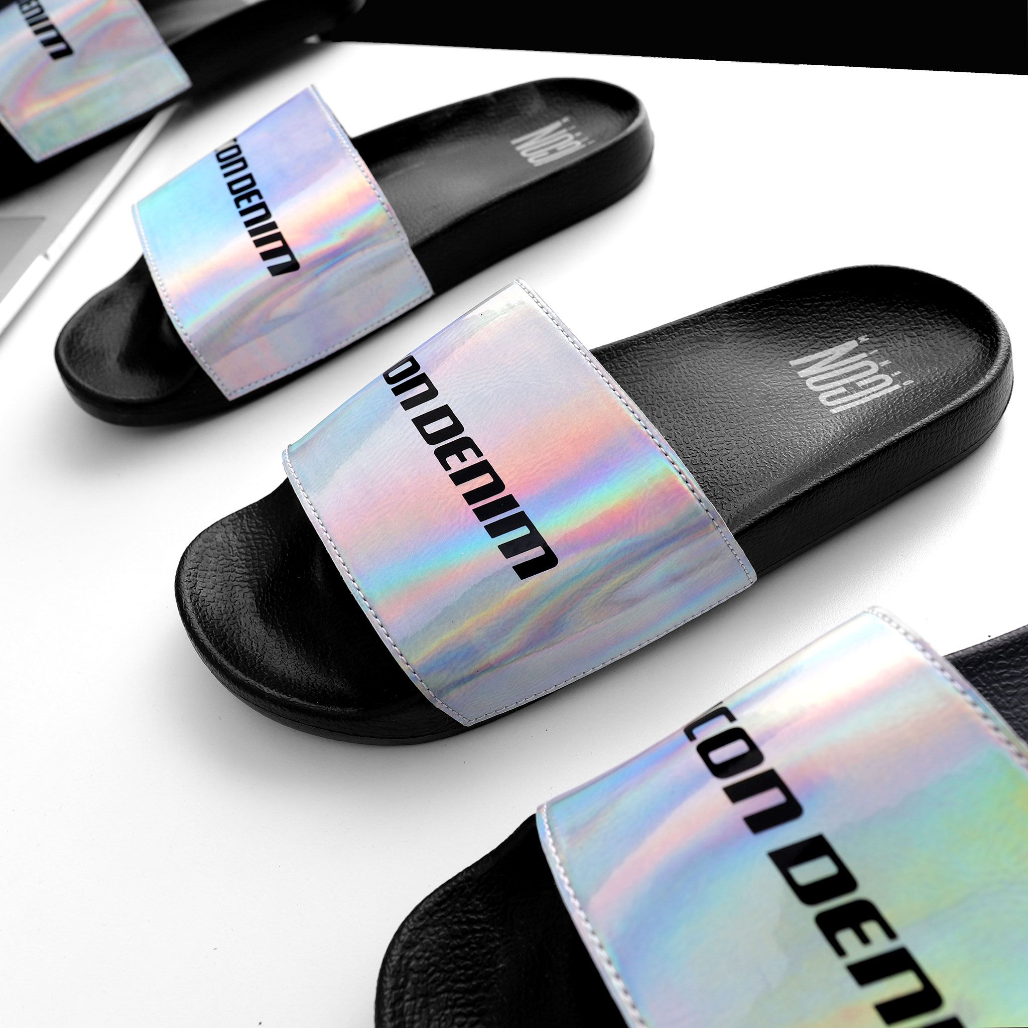 Dép ICON DENIM hologram