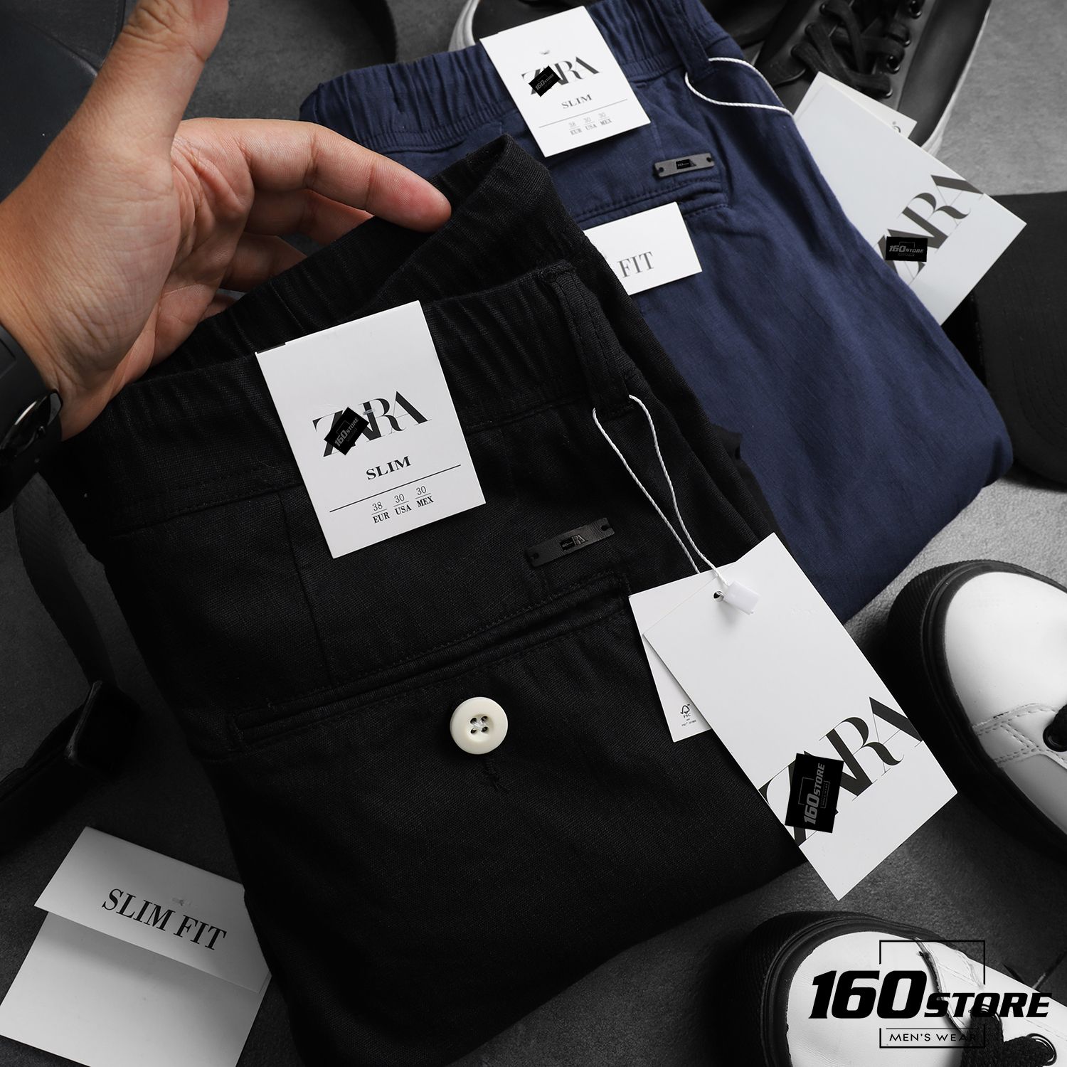 Quần dài linen ZRA 2019
