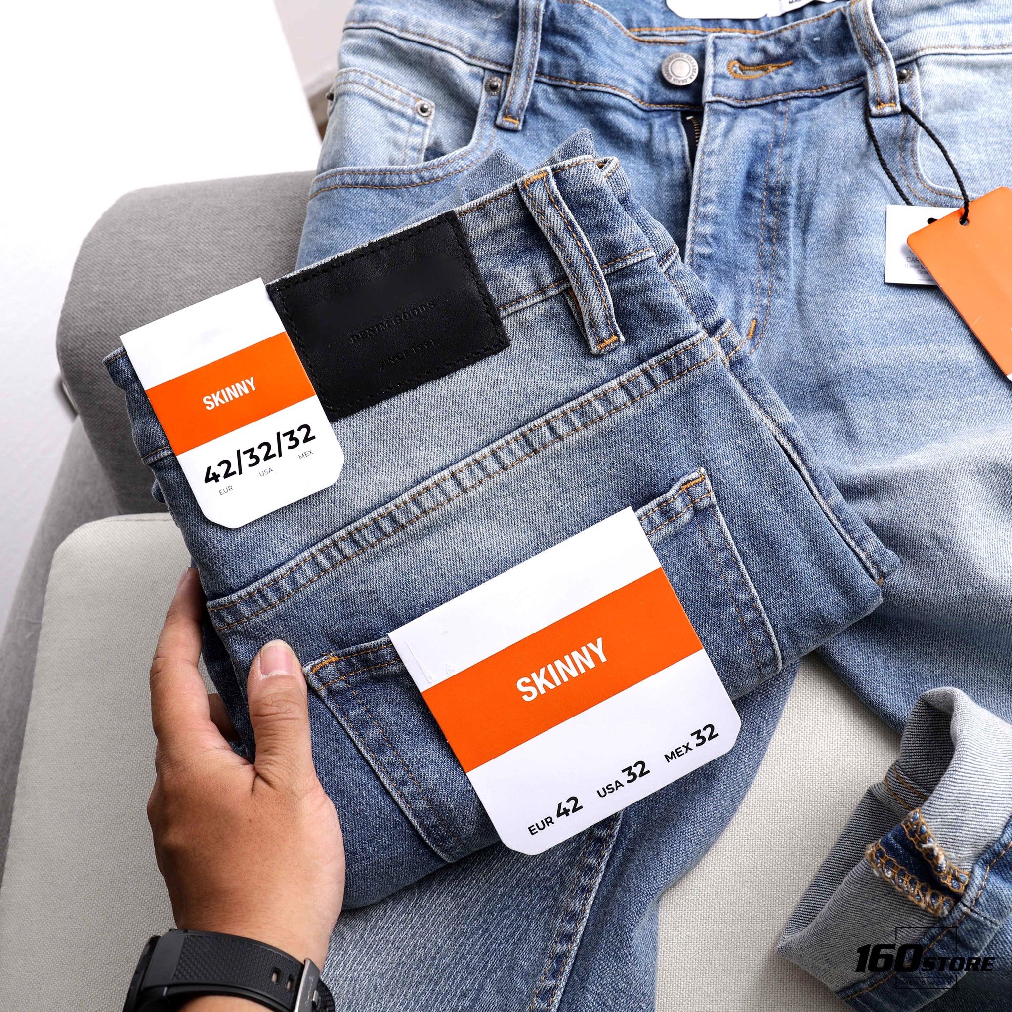 Quần jeans P.B skinny basic