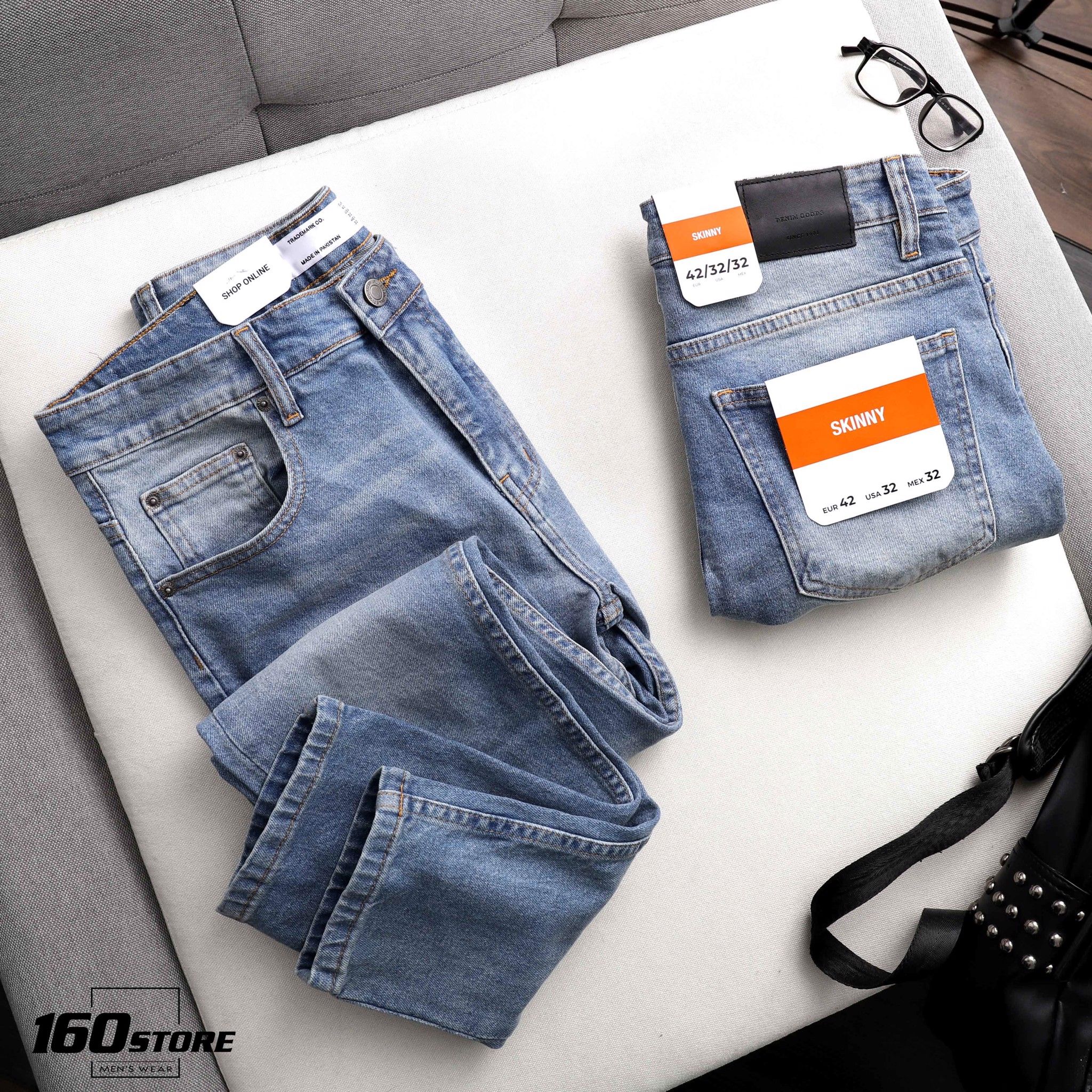 Quần jeans P.B skinny basic