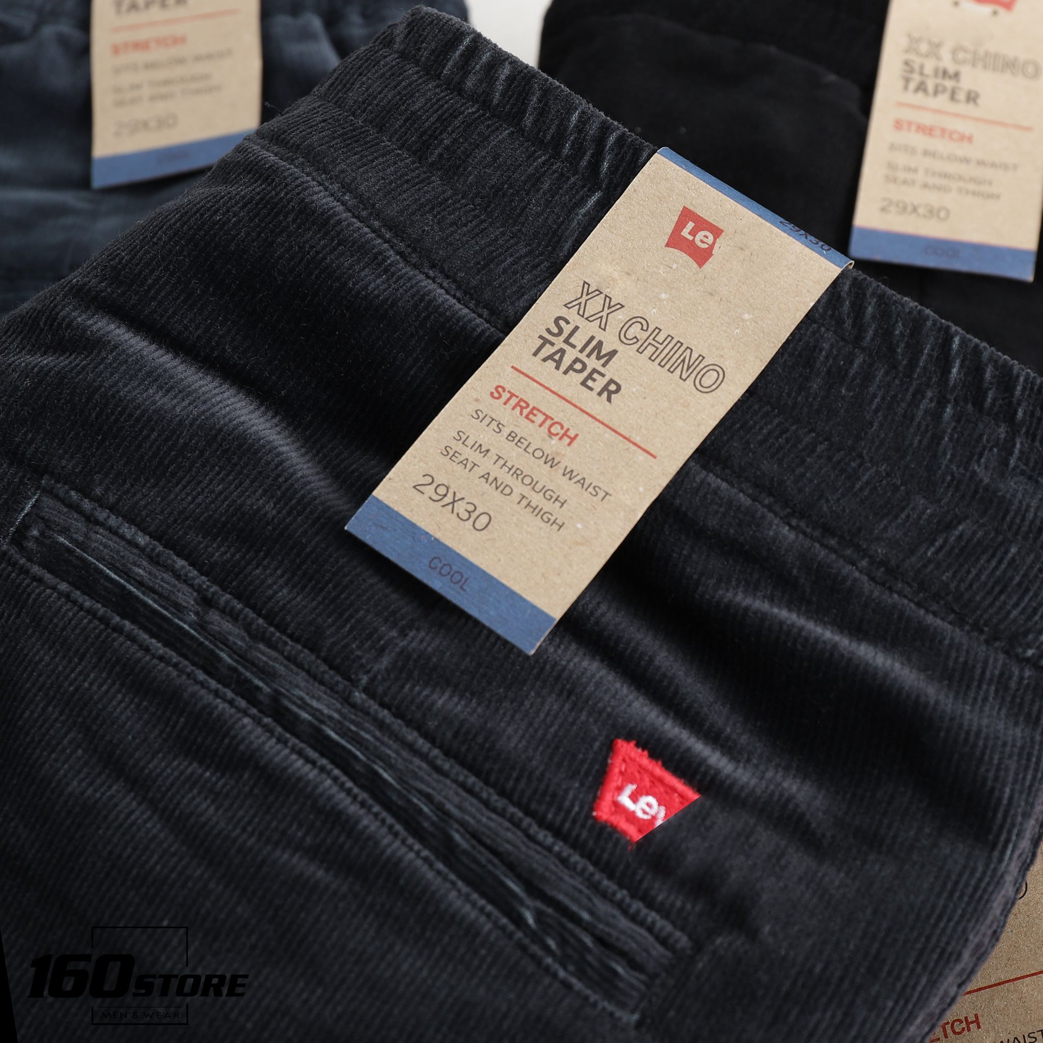 Quần short L.VIS vải nhung