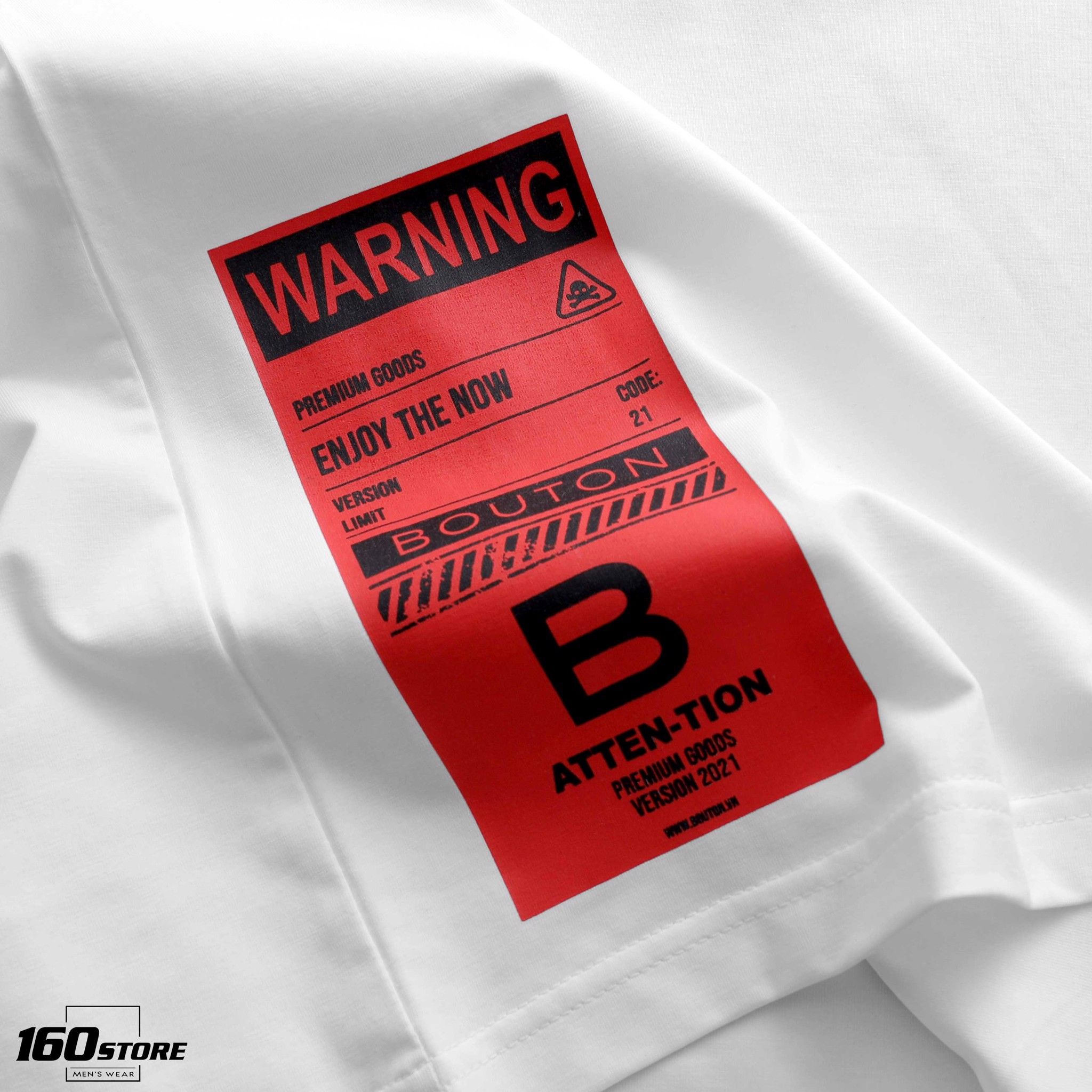 Áo thun BOUTON warning