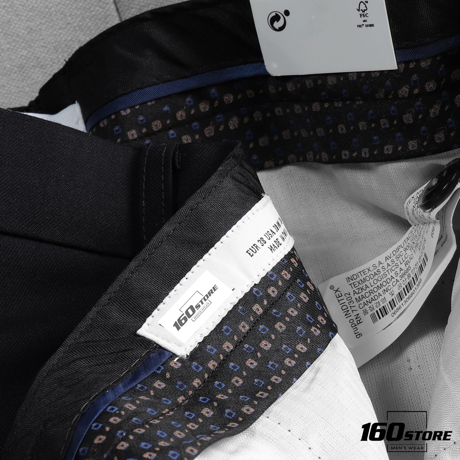 Quần tây ZRA 5 pockets slim