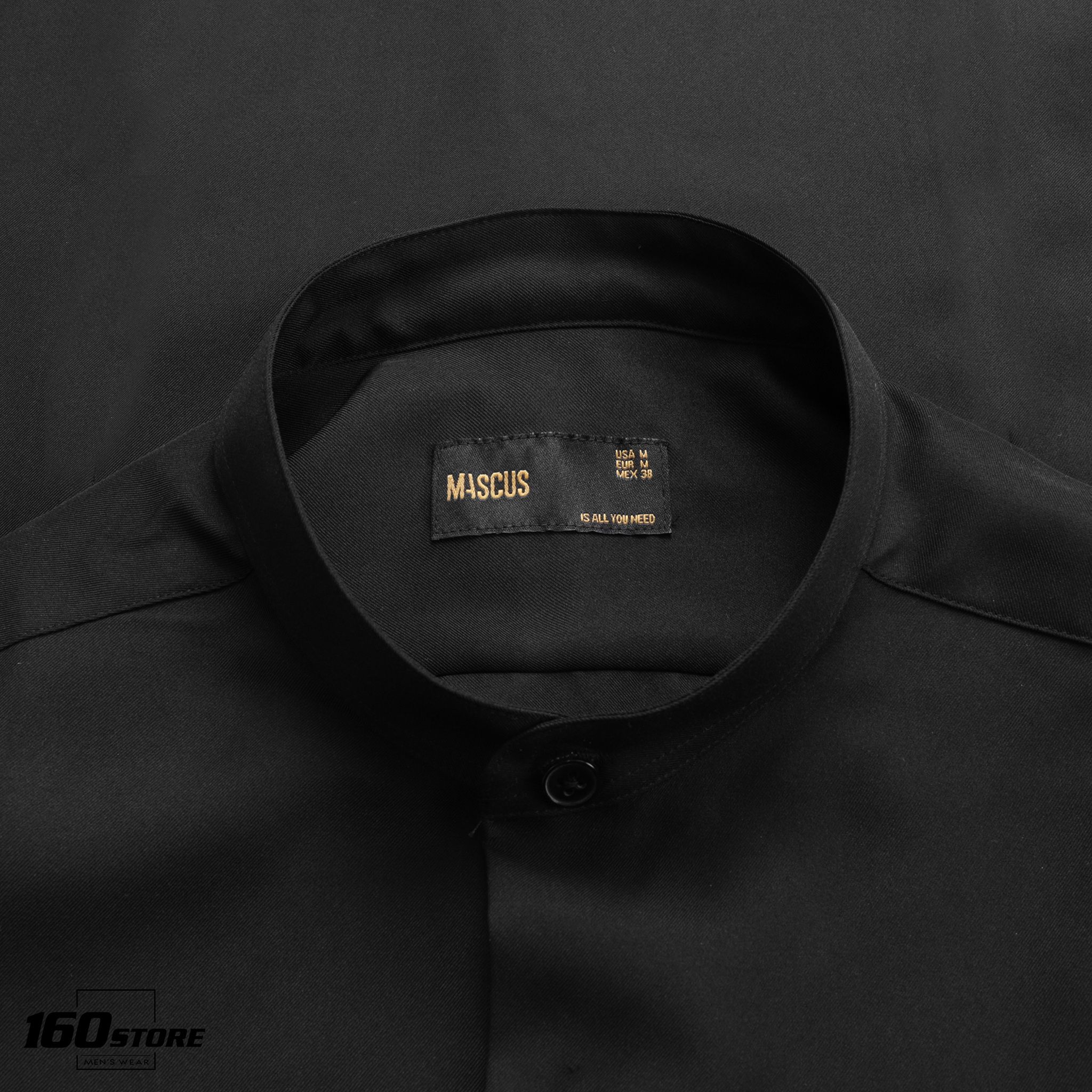 Áo sơmi MASCUS Grandad collar