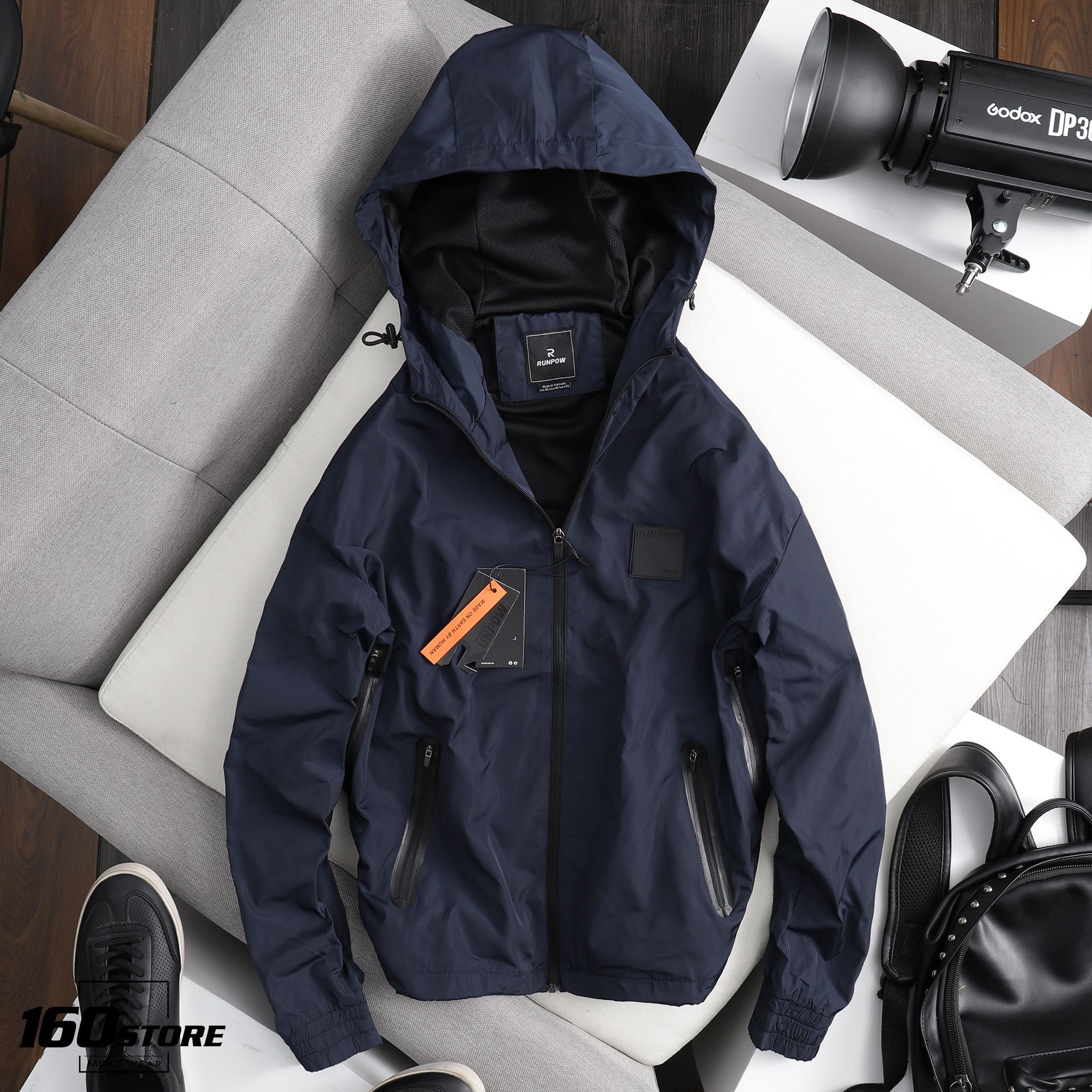 Áo khoác RUNPOW windbreaker ss21