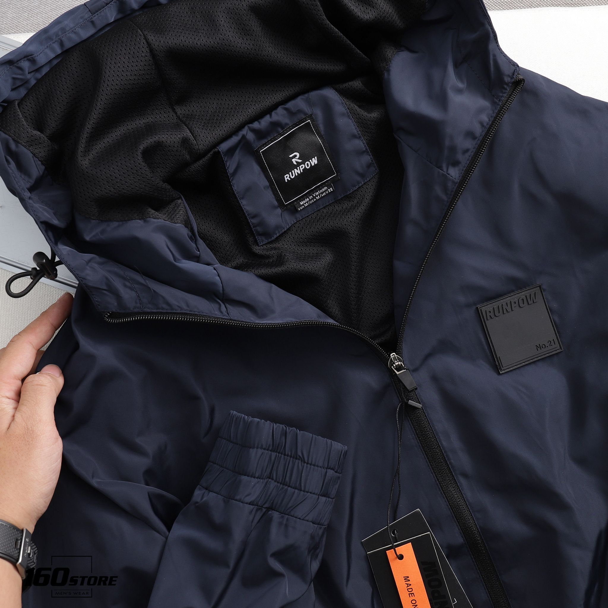 Áo khoác RUNPOW windbreaker ss21