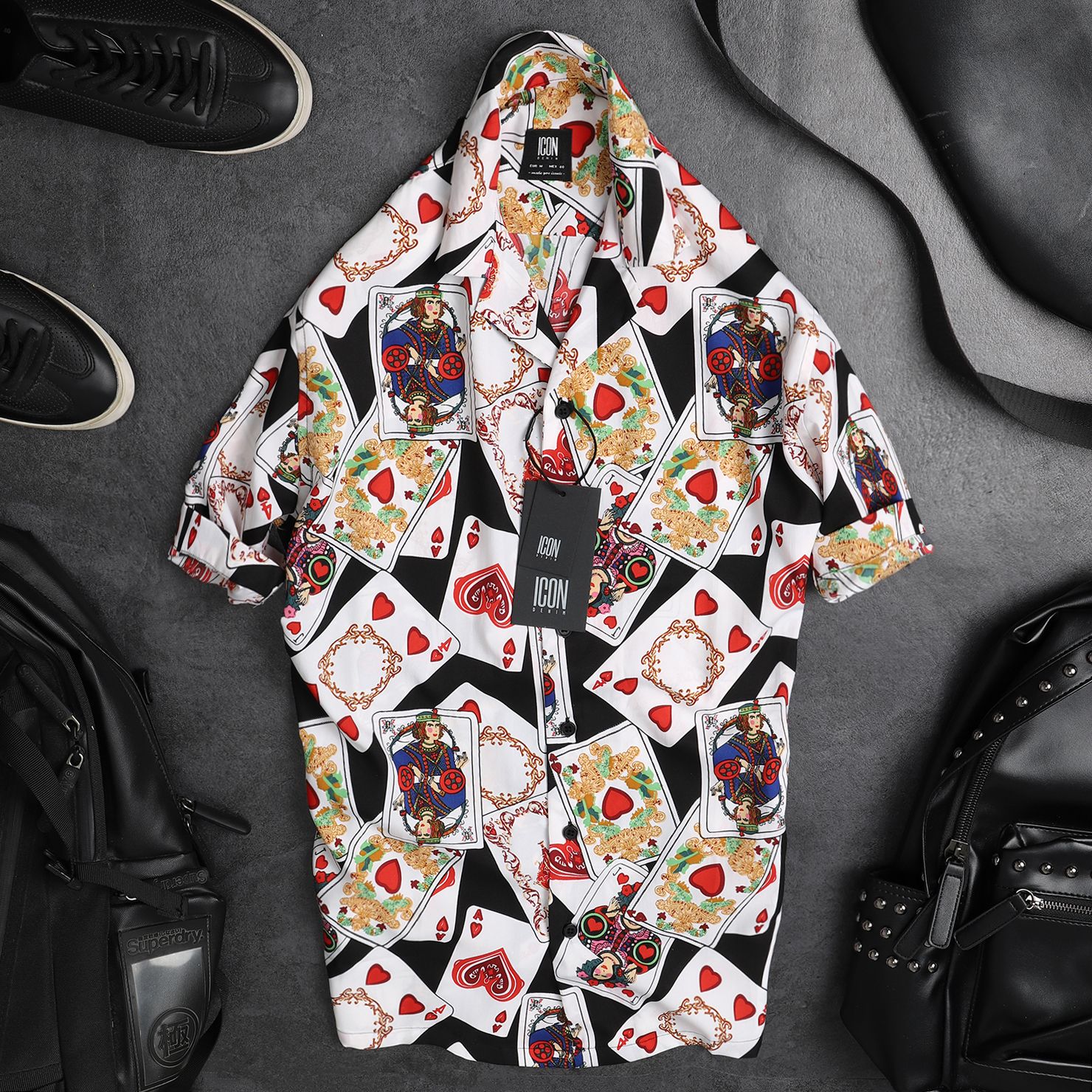 Áo sơmi ICON DENIM Floral