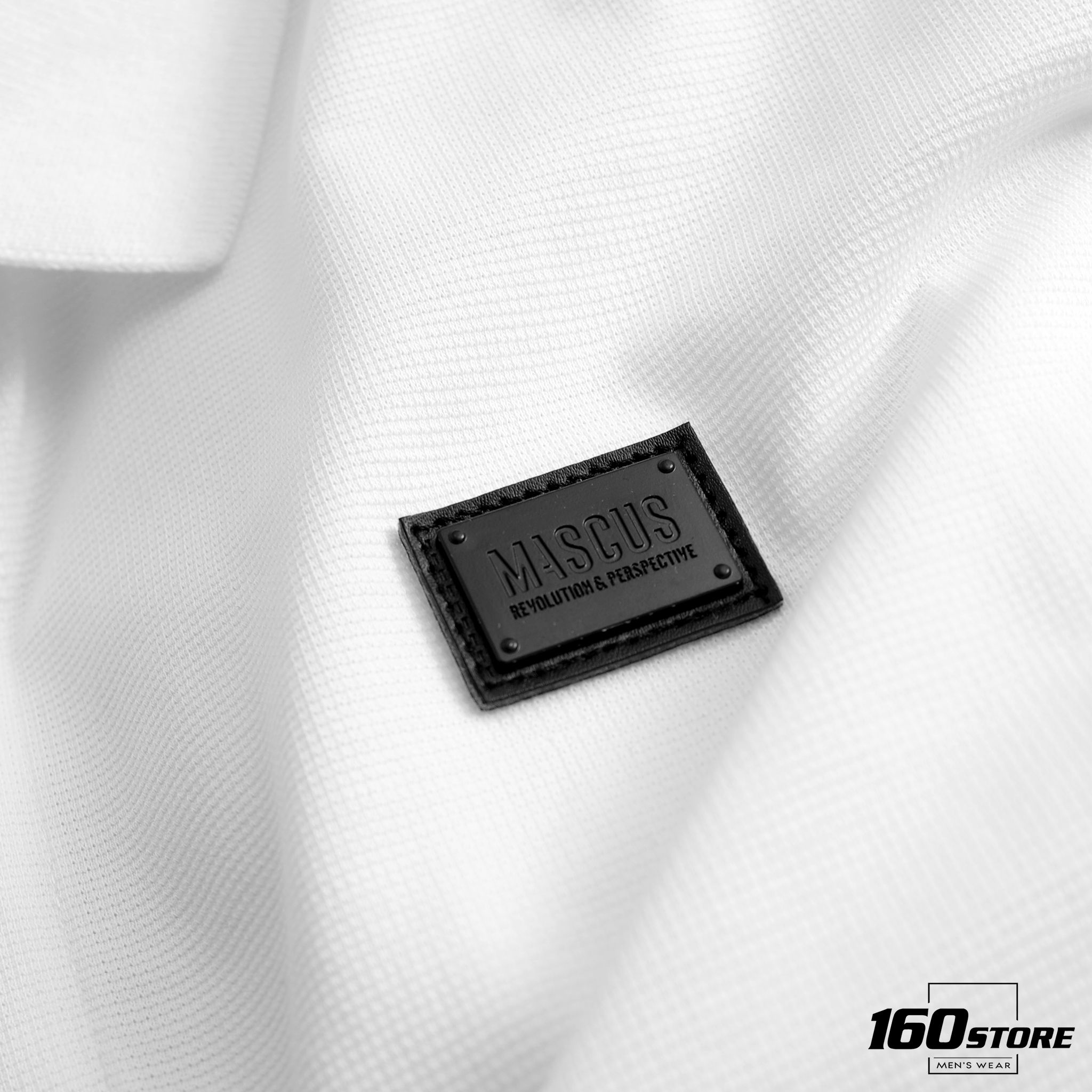 Áo polo MASCUS w metal box logo