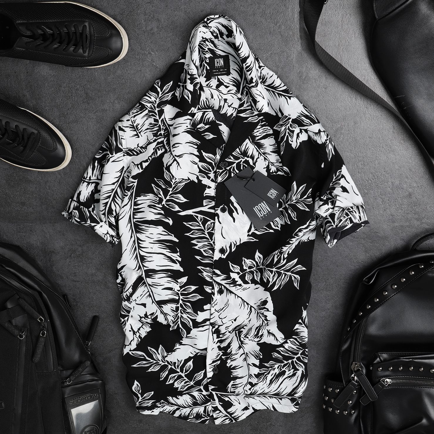 Áo sơmi ICON DENIM Floral