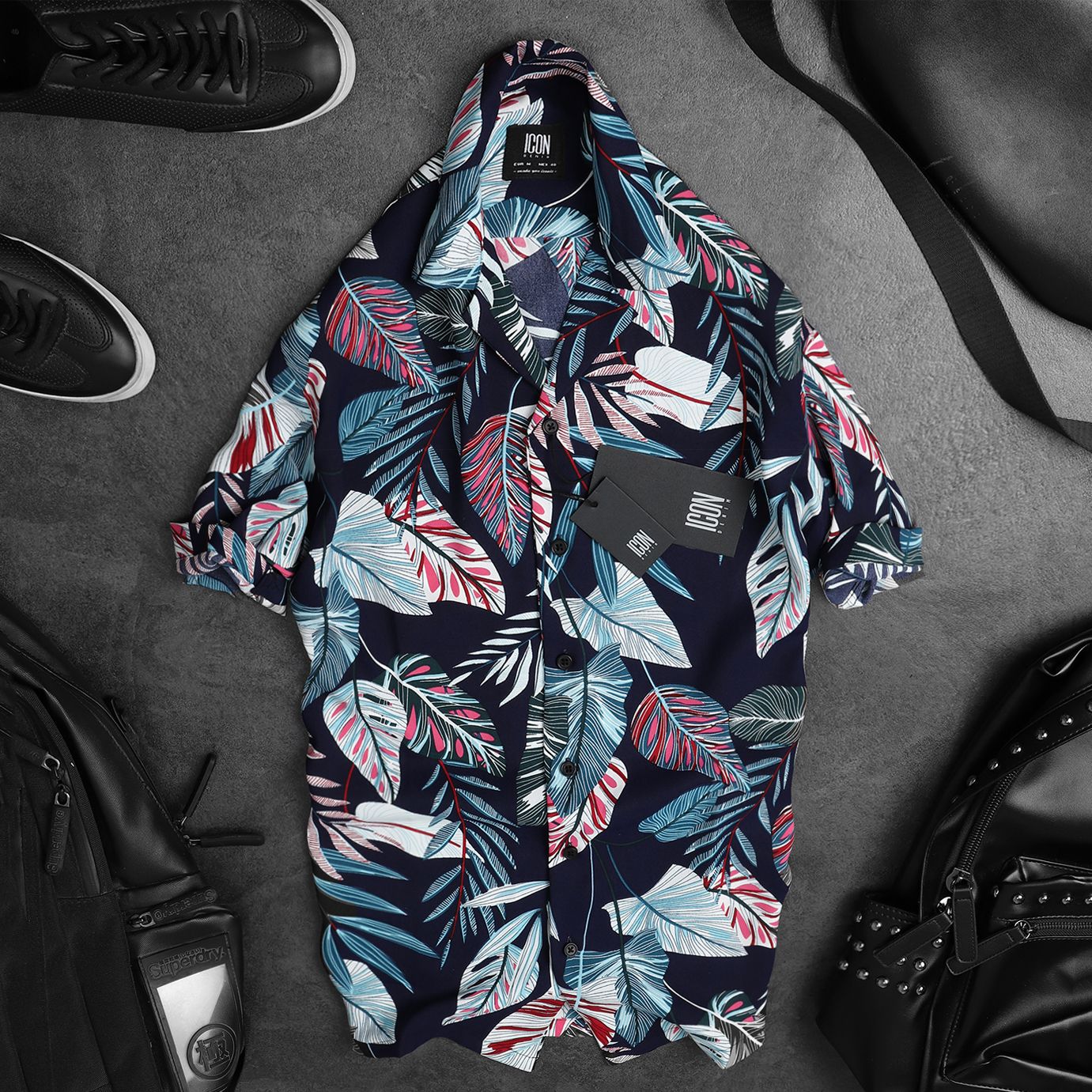 Áo sơmi ICON DENIM Floral