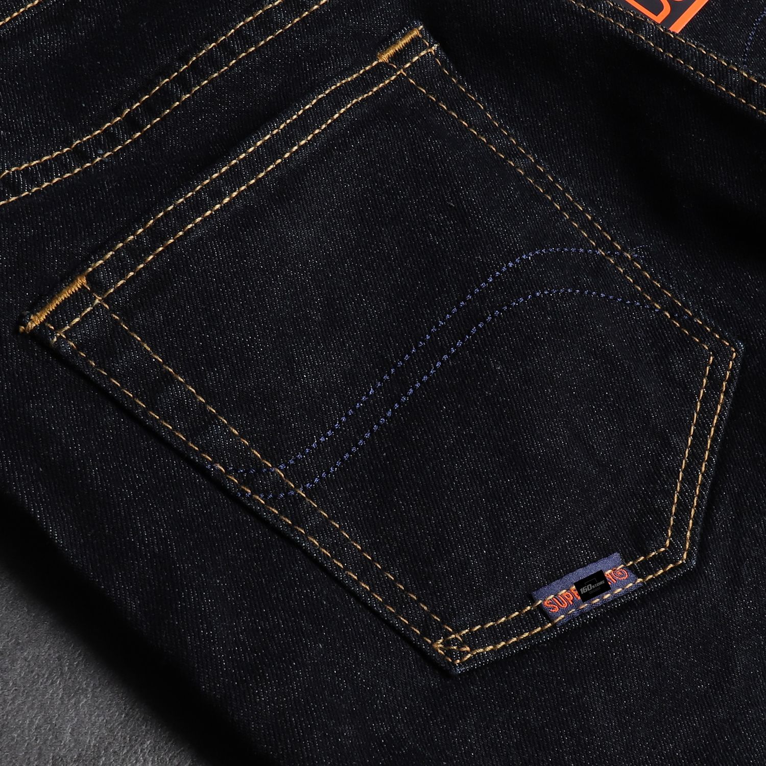 QUẦN JEAN S.D BLACK INDIGO SLIM