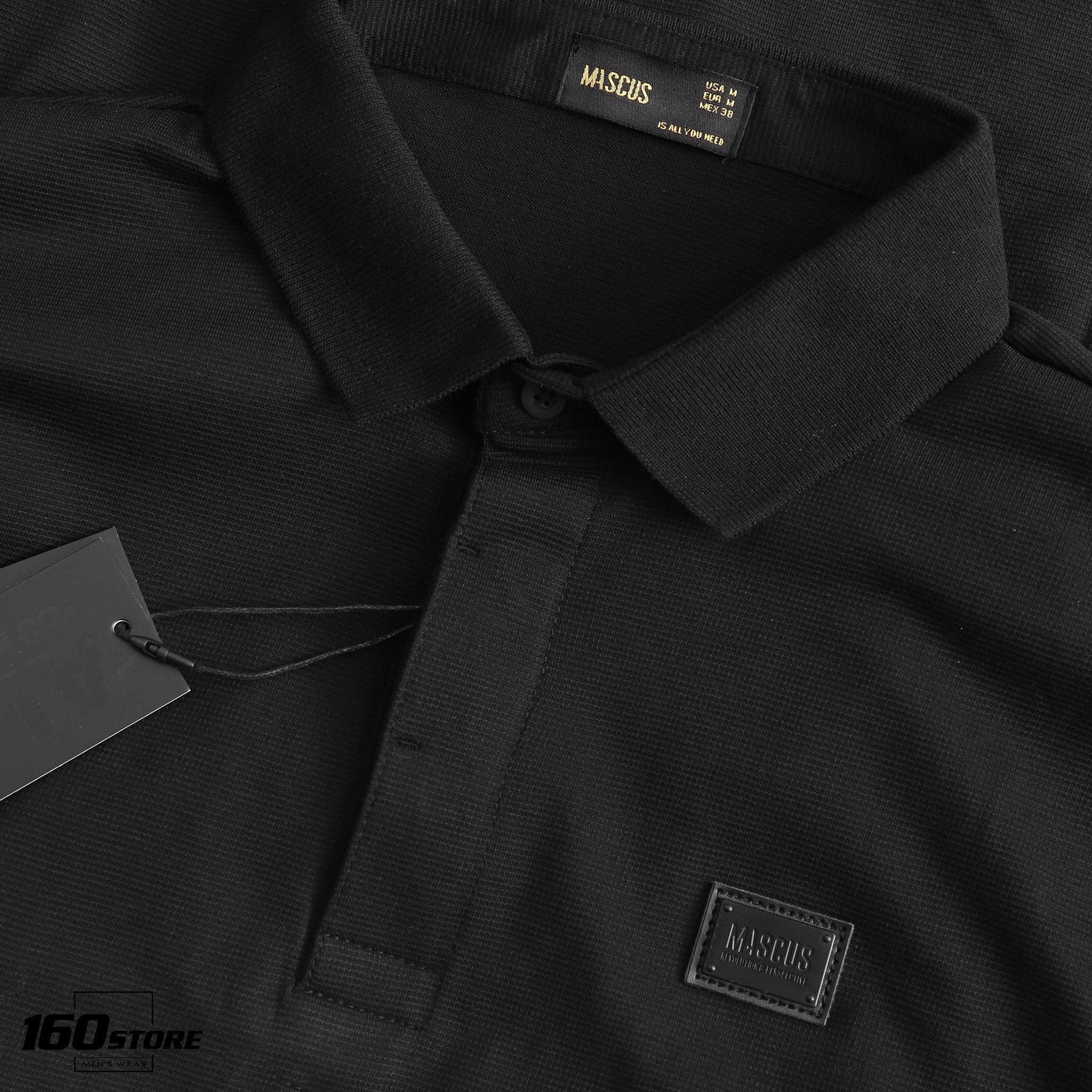 Áo polo MASCUS w metal box logo