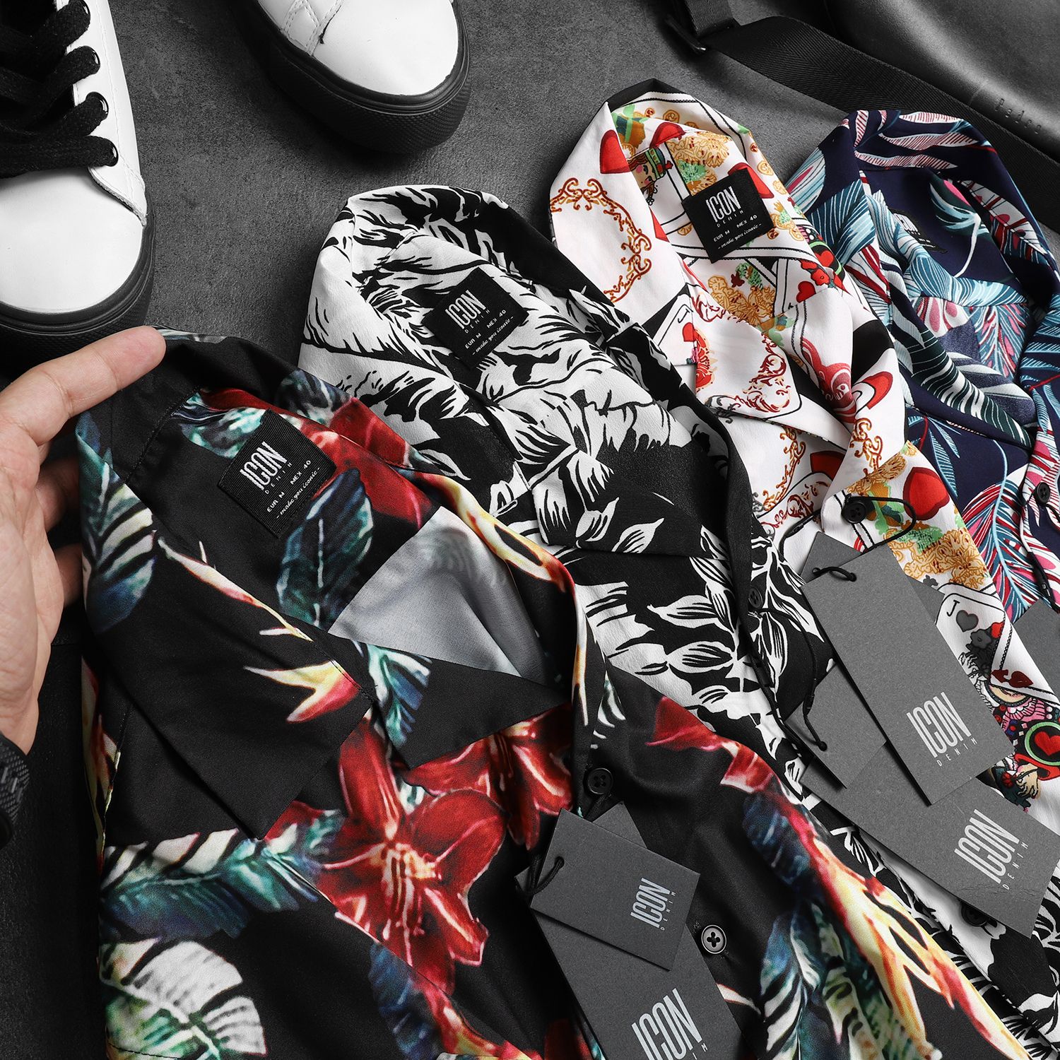 Áo sơmi ICON DENIM Floral