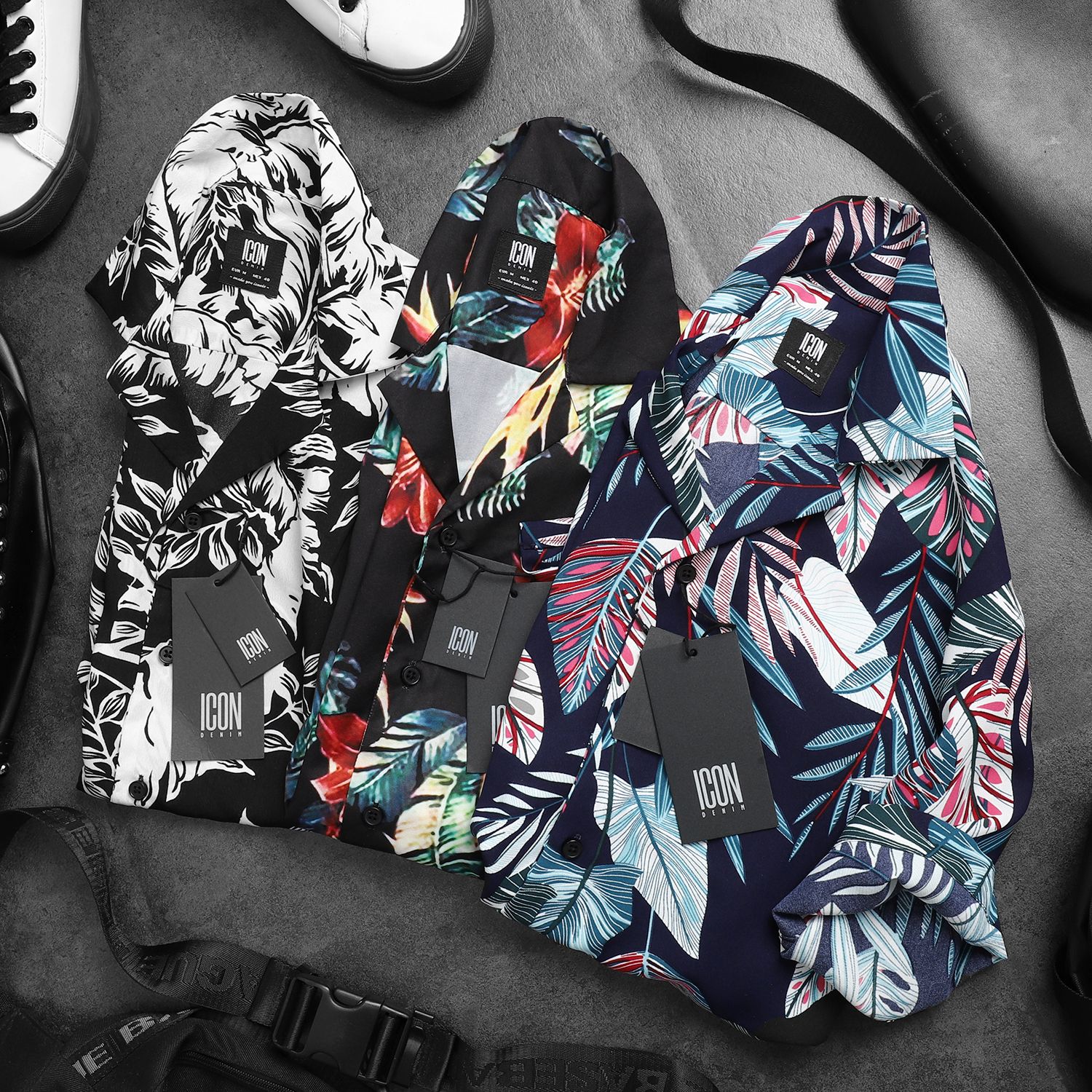 Áo sơmi ICON DENIM Floral