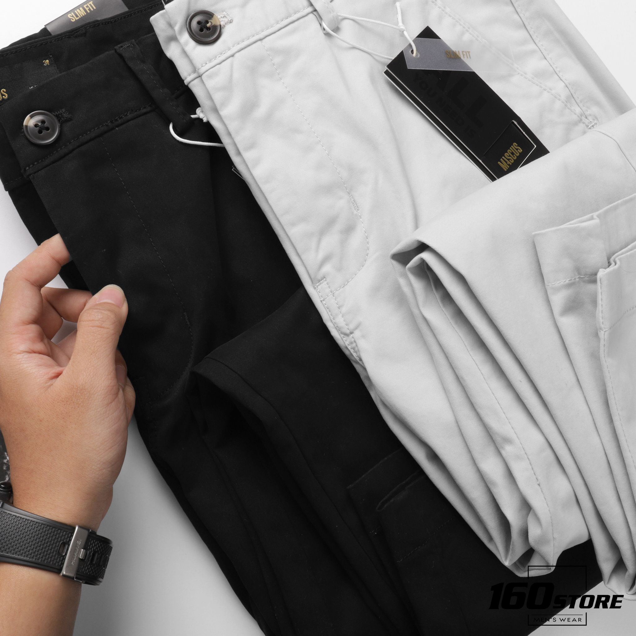 Quần Kaki MASCUS Pants Slim fit