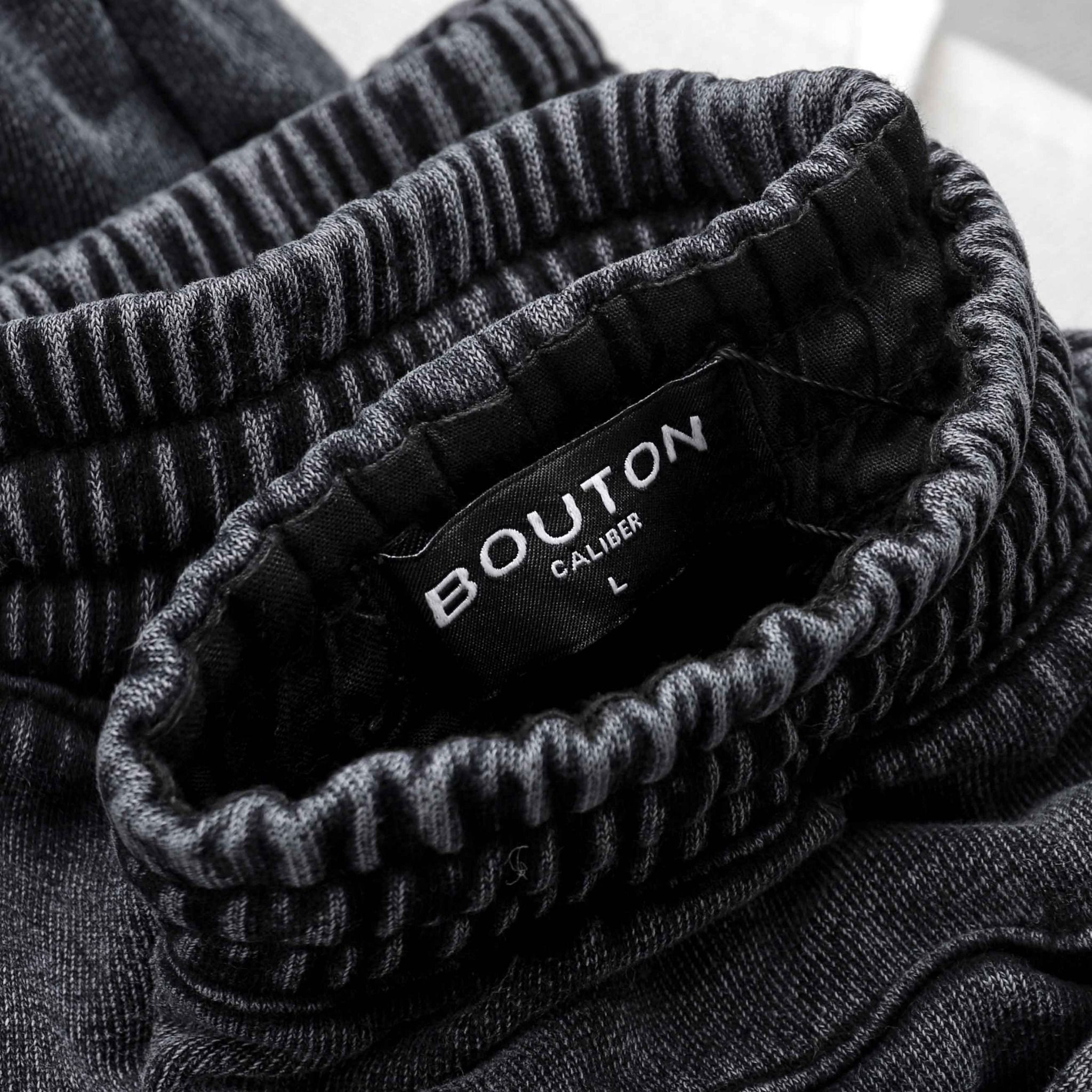 Quần Short BOUTON Acid wash