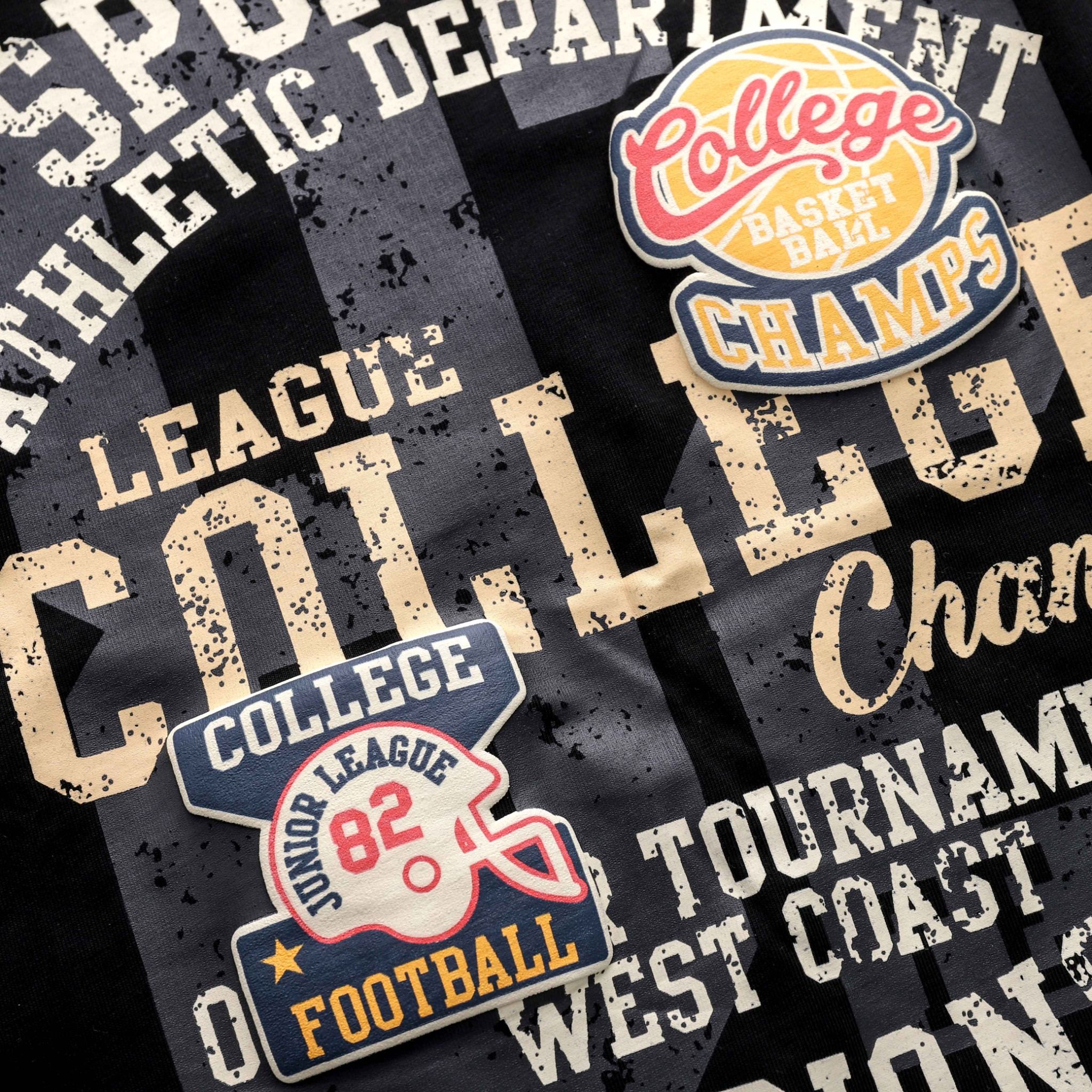 Áo Thun BOUTON Raglan Athletic College