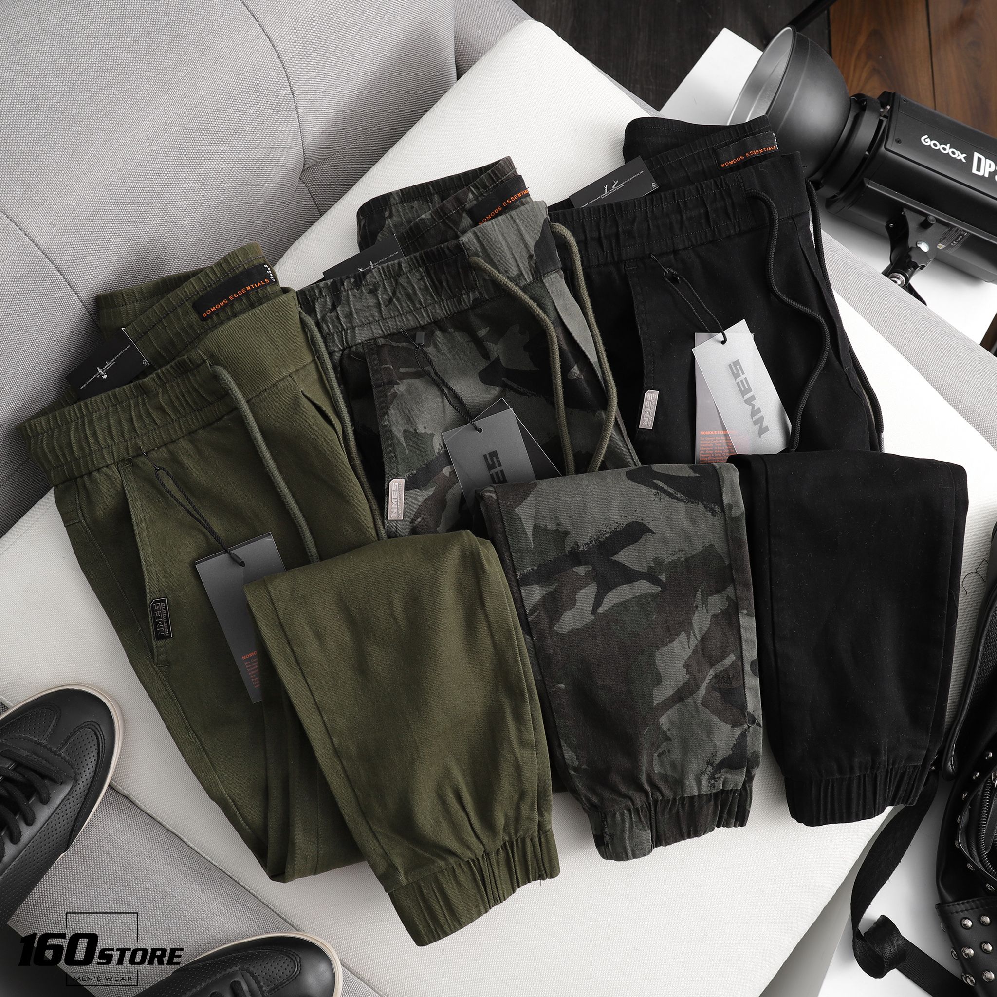 Quần Jogger kaki NOMOUS ESSENTIALS ss21