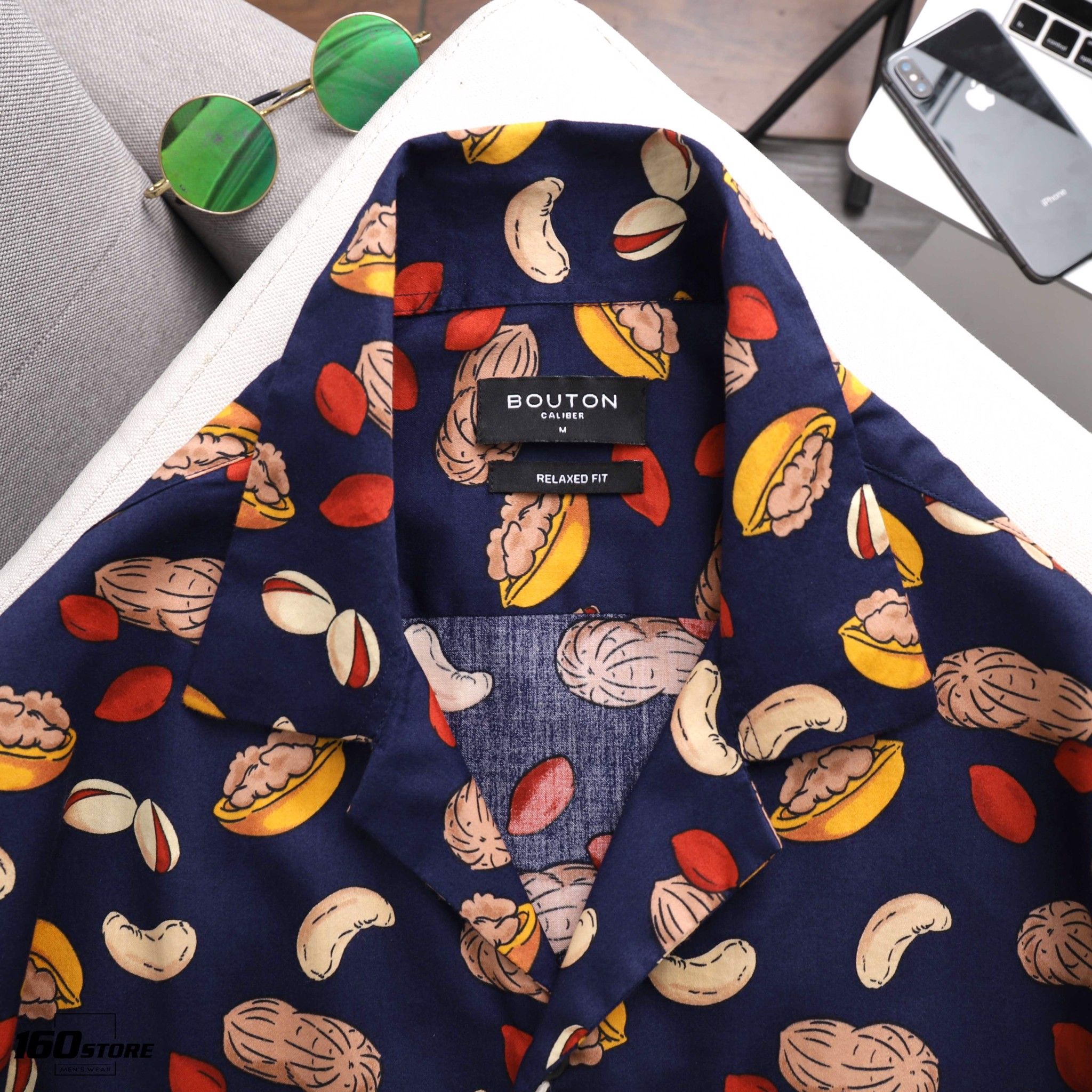 Áo sơmi BOUTON Relaxed fit Printed (TN)