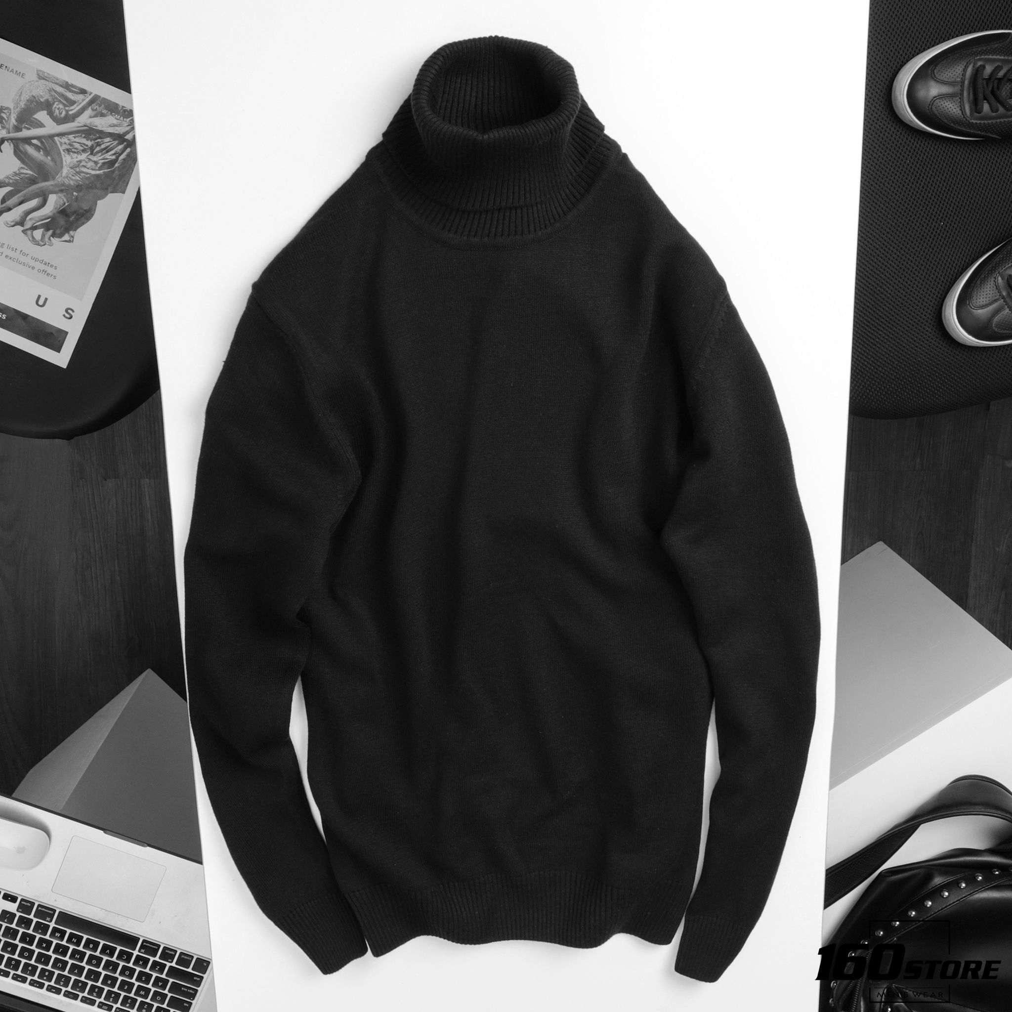 Áo len (sweater) NOMOUS ESSENTIALS cổ lọ