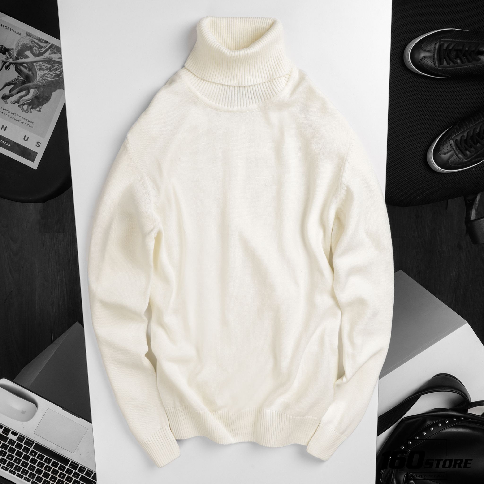 Áo len (sweater) NOMOUS ESSENTIALS cổ lọ