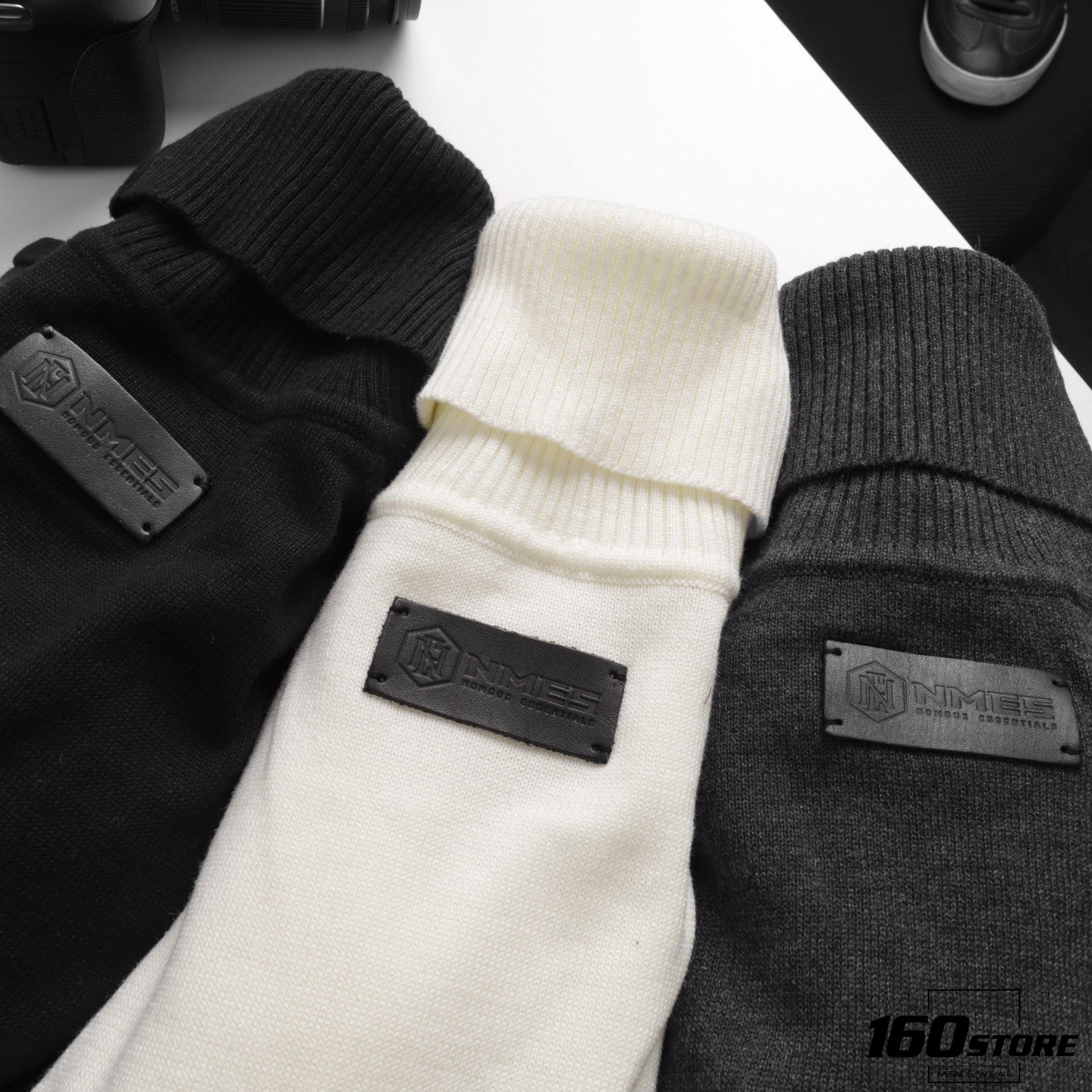 Áo len (sweater) NOMOUS ESSENTIALS cổ lọ