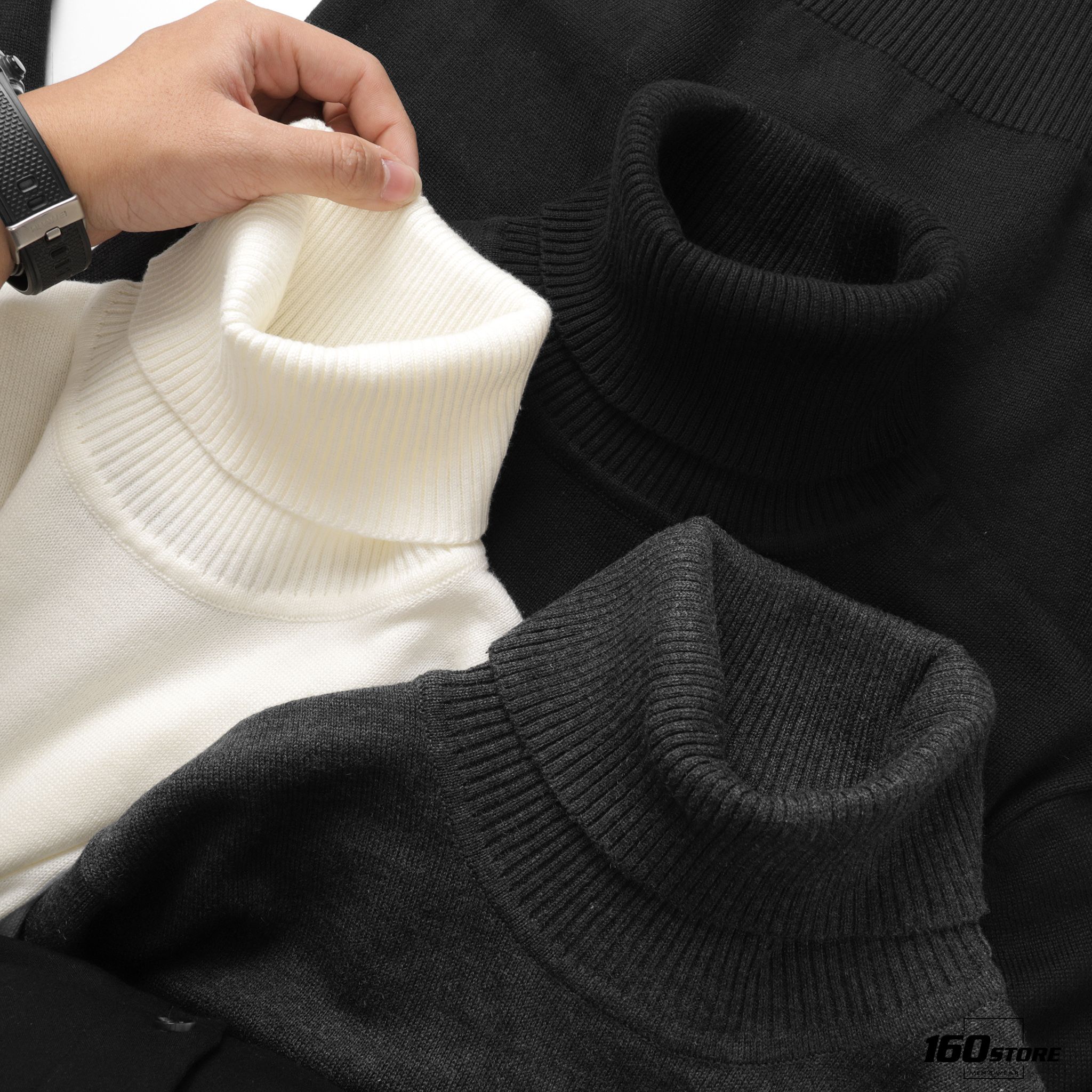 Áo len (sweater) NOMOUS ESSENTIALS cổ lọ