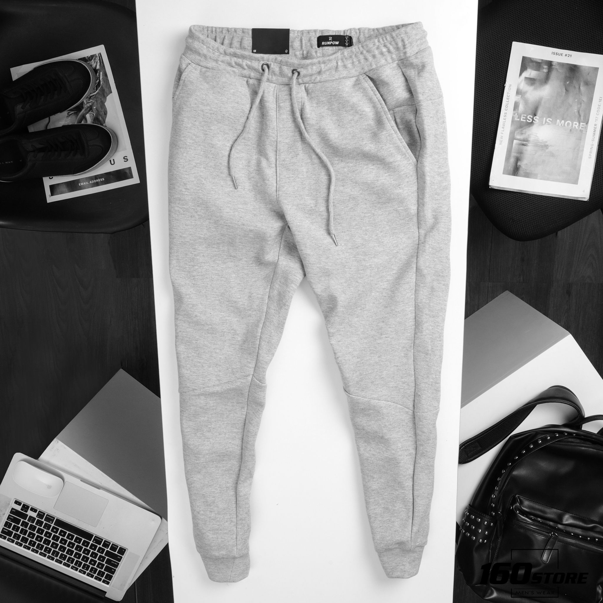 Quần jogger RUNPOW Tech Zipper