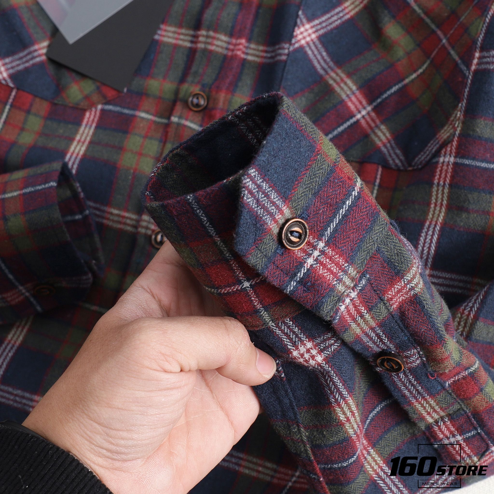 Áo sơmi caro NOMOUS ESSENTIALS flannel