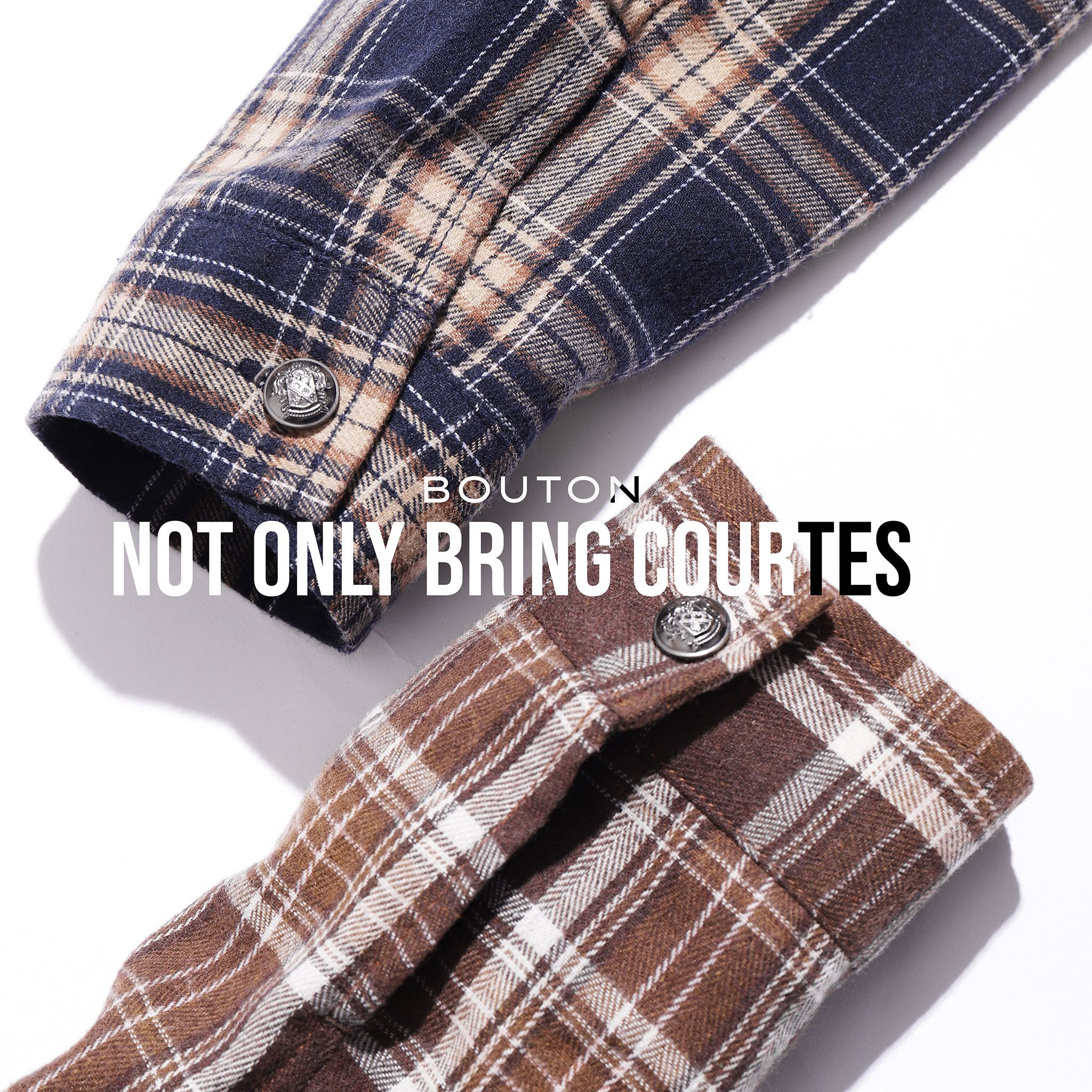 Áo khoác sơmi BOUTON flannel